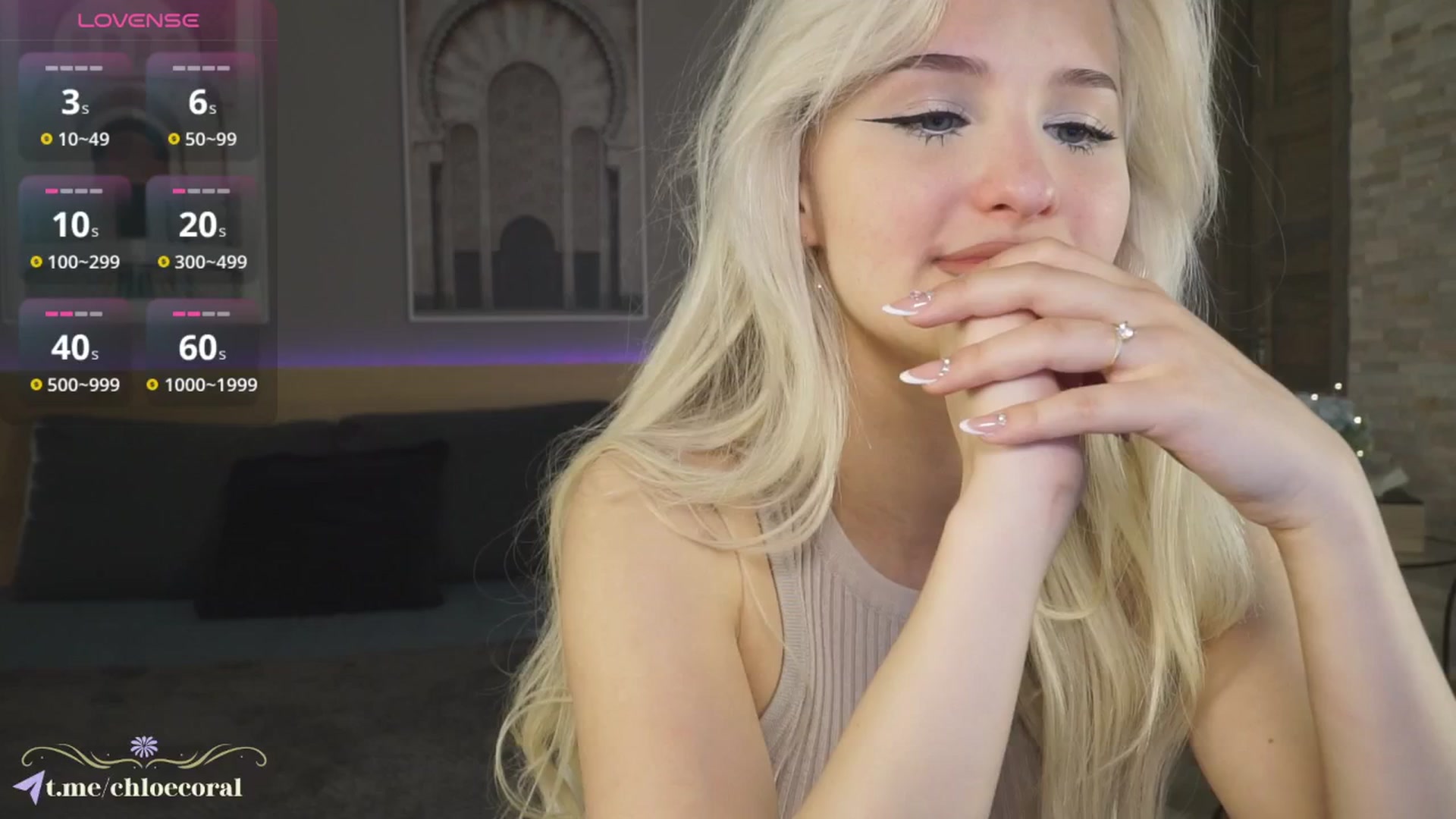 Gallery image thumbnail from ChloeCoral's myfreecams stream on, 05/21/2025, 10:02 image 6 of 20