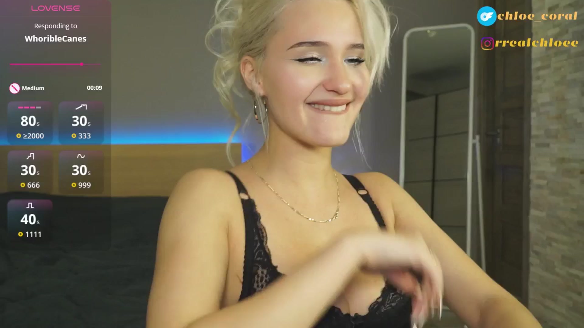 Gallery image thumbnail from ChloeCoral's myfreecams stream on, 12/06/2025, 20:29 image 1 of 20