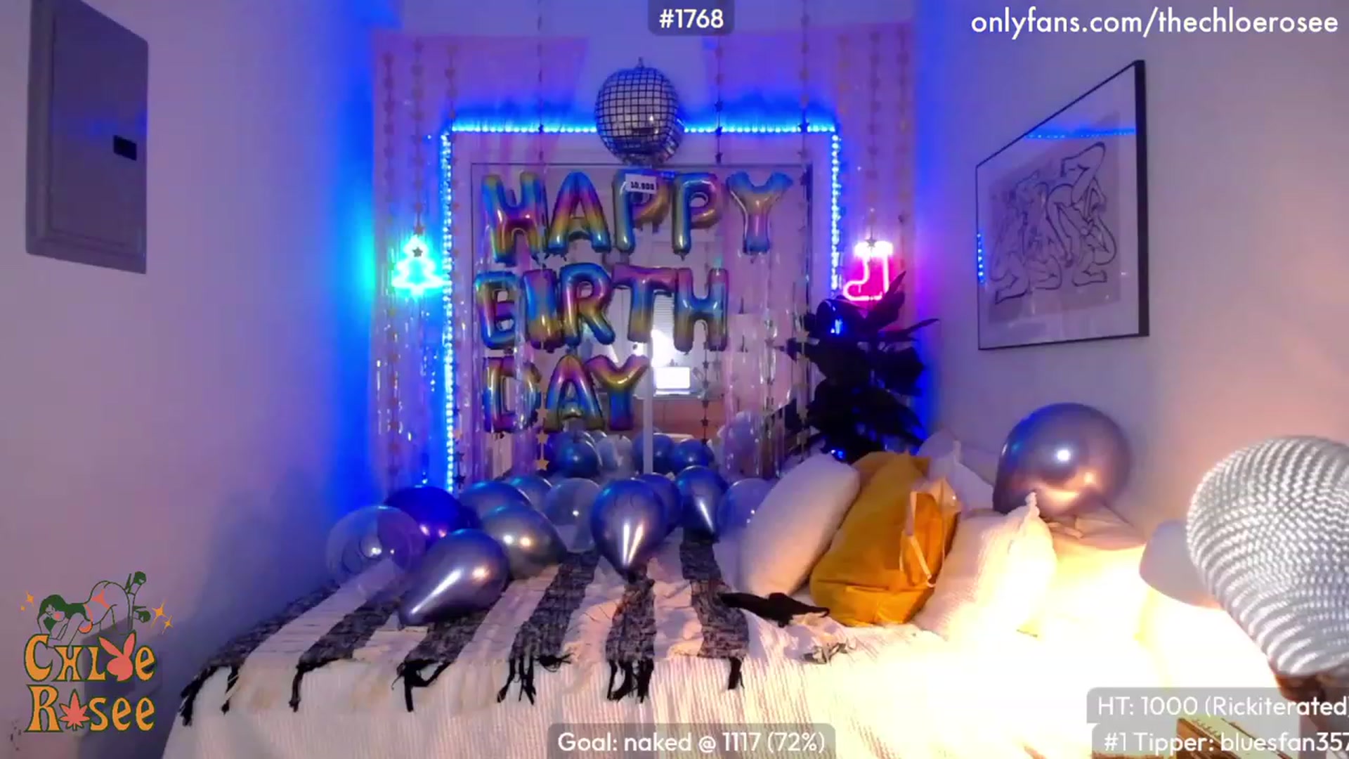 Gallery image thumbnail from ChloeRosee's myfreecams stream on, 12/22/2022, 07:30 image 11 of 20