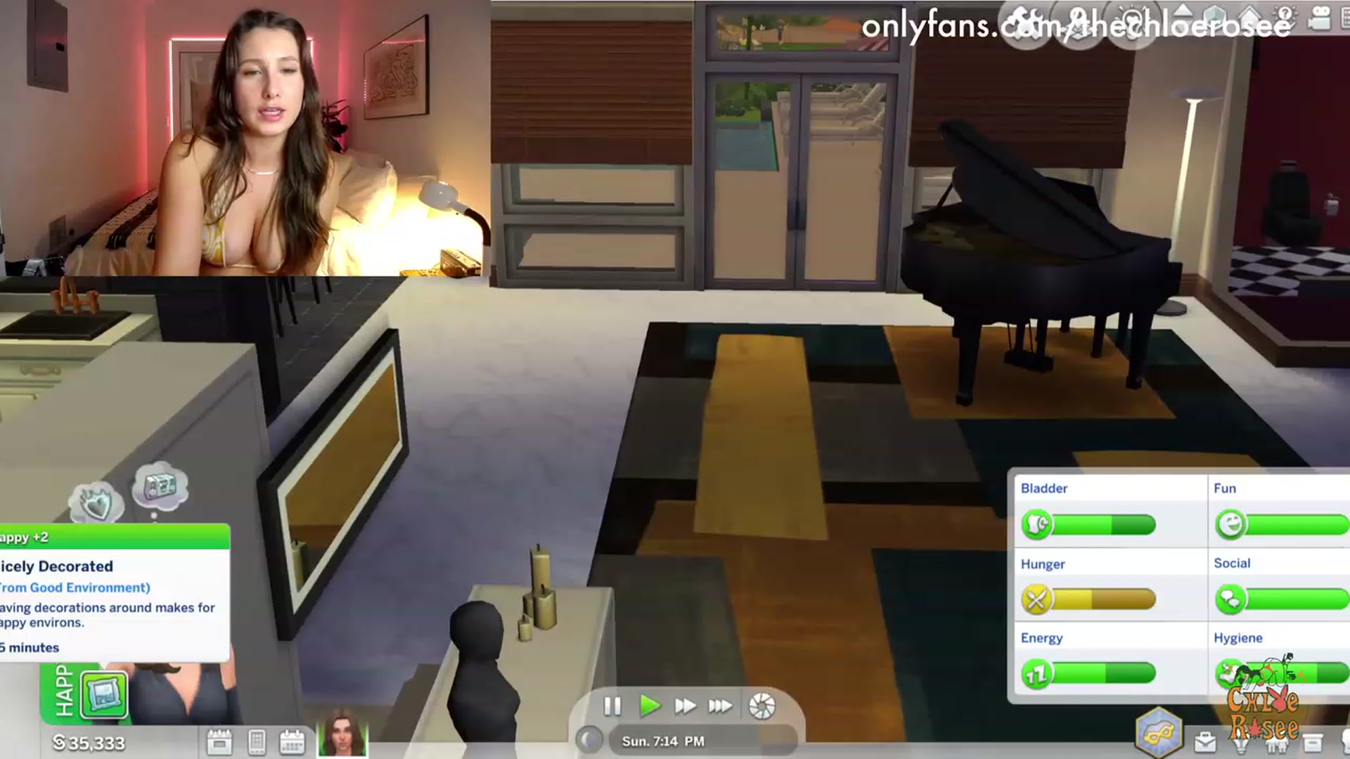 Gallery image thumbnail from ChloeRosee's myfreecams stream on, 01/04/2023, 06:12 image 9 of 20