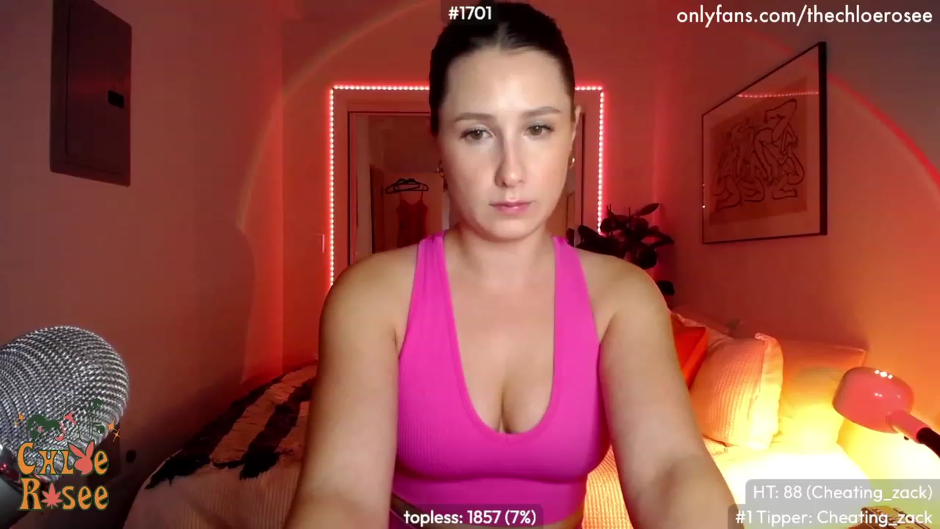 Gallery image thumbnail from ChloeRosee's myfreecams stream on, 02/04/2023, 06:46 image 1 of 20