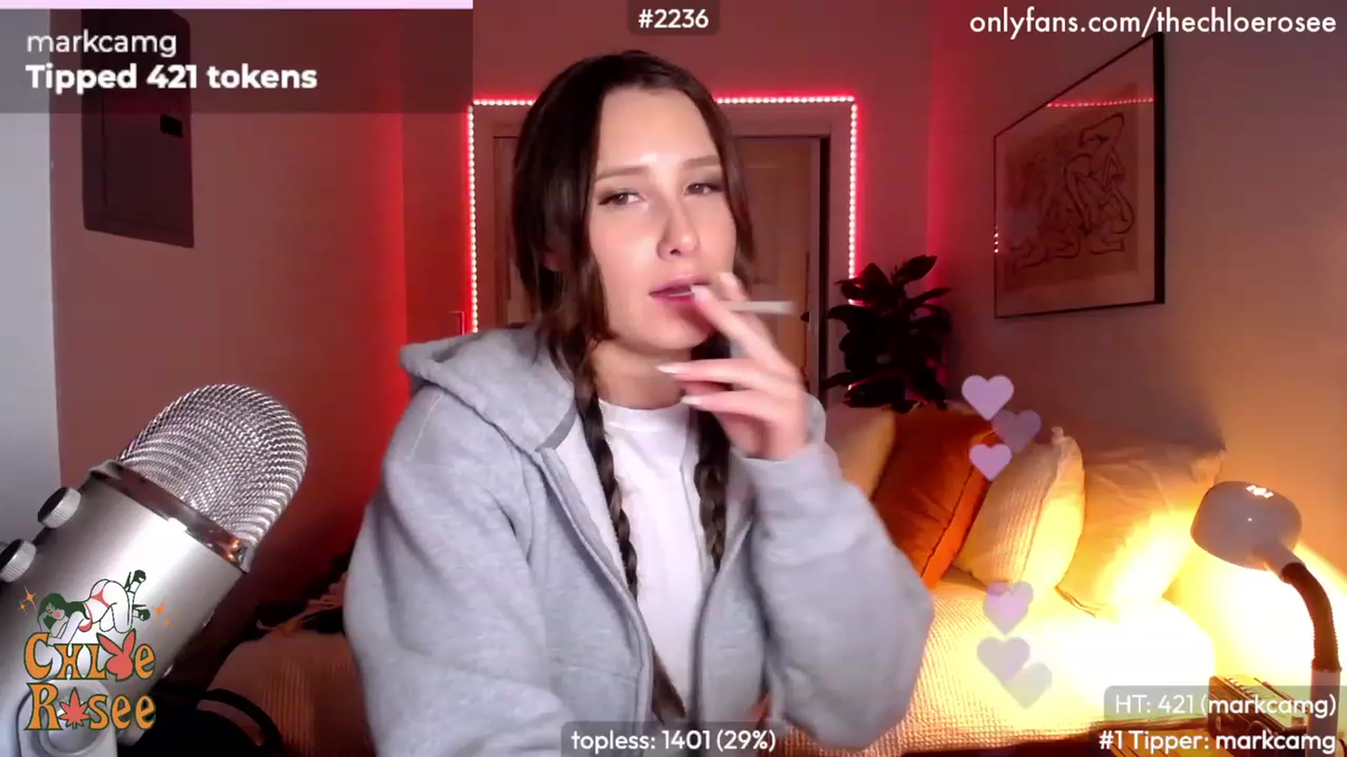 Gallery image thumbnail from ChloeRosee's myfreecams stream on, 02/28/2023, 03:42 image 9 of 20