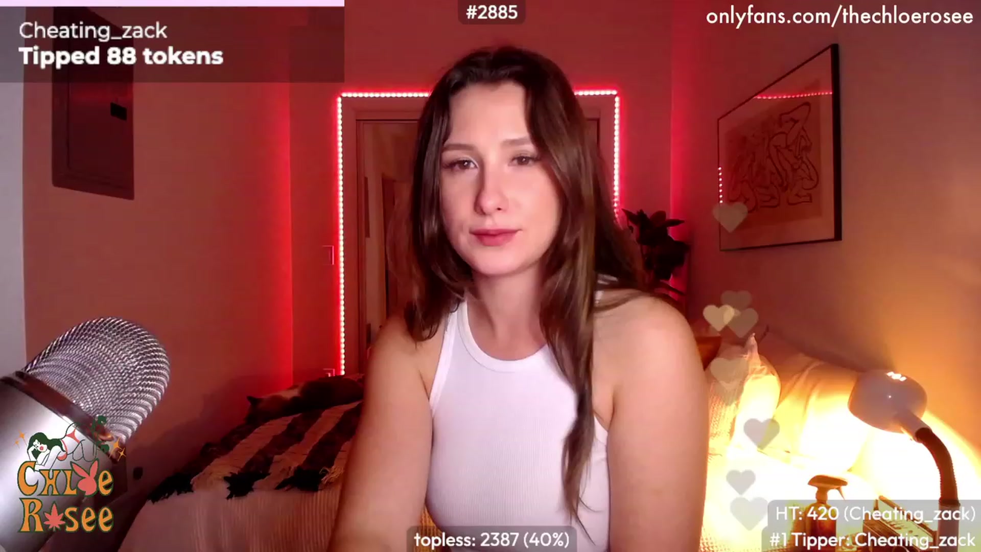 Gallery image thumbnail from ChloeRosee's myfreecams stream on, 03/20/2023, 04:53 image 2 of 20