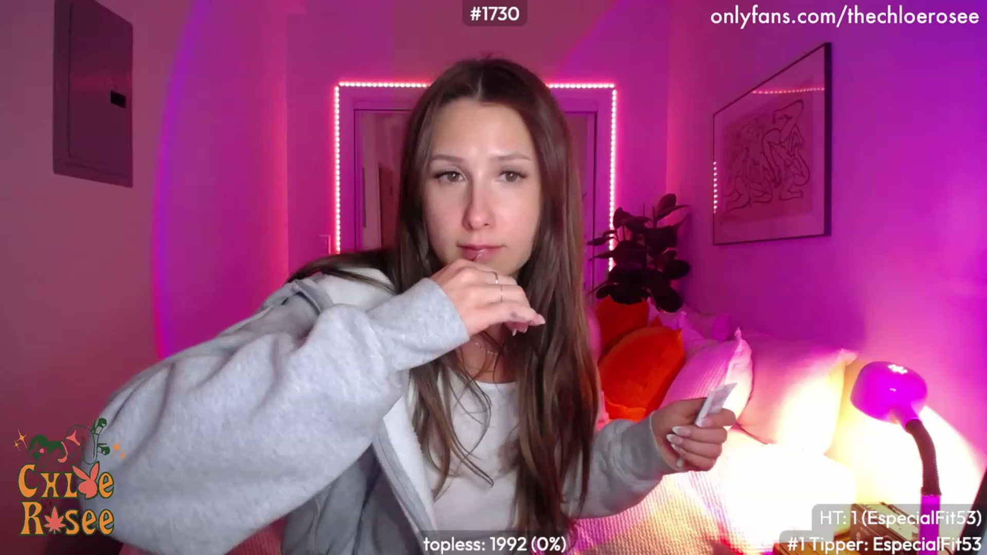 Gallery image thumbnail from ChloeRosee's myfreecams stream on, 05/10/2023, 06:33 image 9 of 20