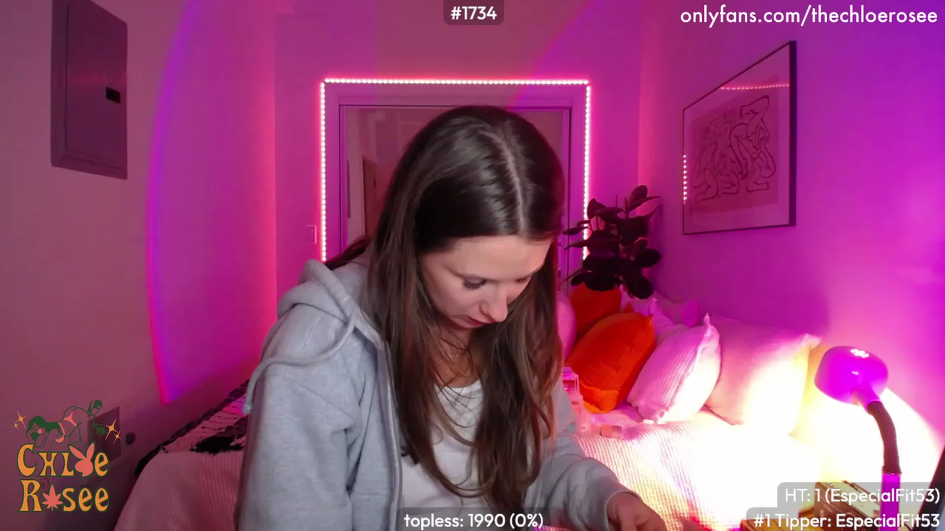 Gallery image thumbnail from ChloeRosee's myfreecams stream on, 05/10/2023, 06:33 image 14 of 20
