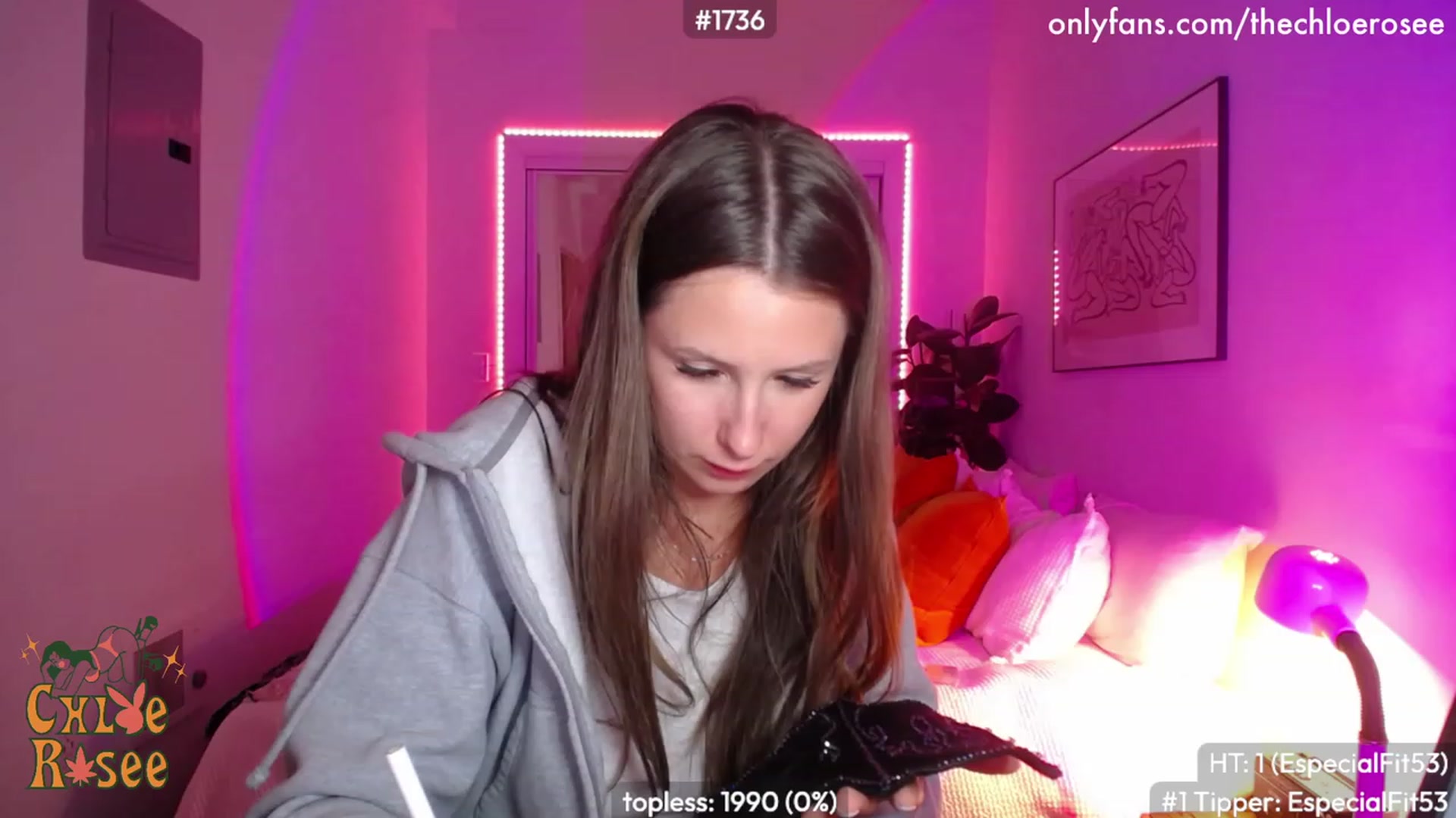 Gallery image thumbnail from ChloeRosee's myfreecams stream on, 05/10/2023, 06:33 image 16 of 20