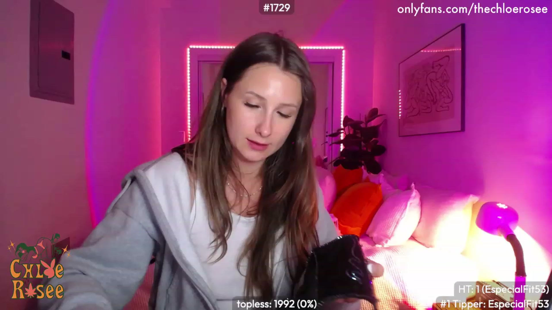 Gallery image thumbnail from ChloeRosee's myfreecams stream on, 05/10/2023, 06:33 image 5 of 20