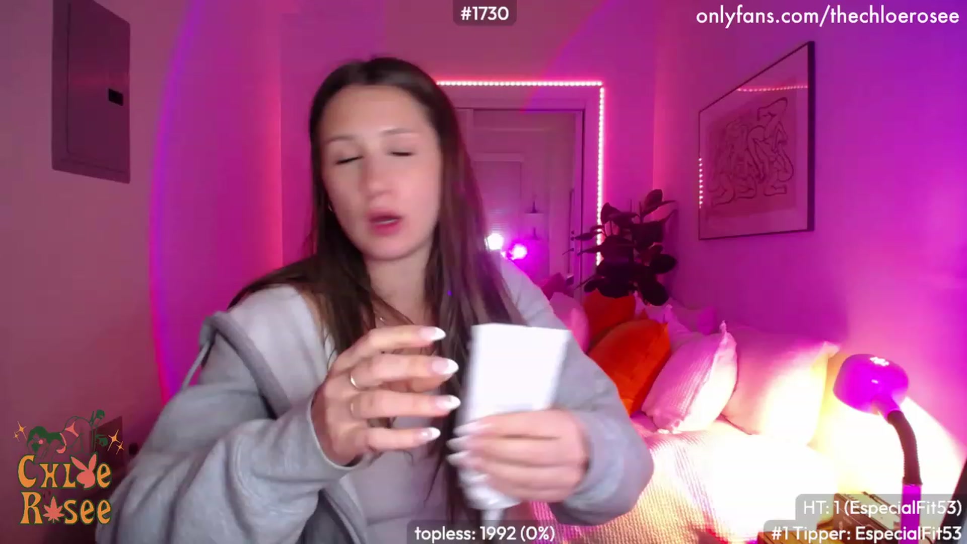 Gallery image thumbnail from ChloeRosee's myfreecams stream on, 05/10/2023, 06:33 image 8 of 20