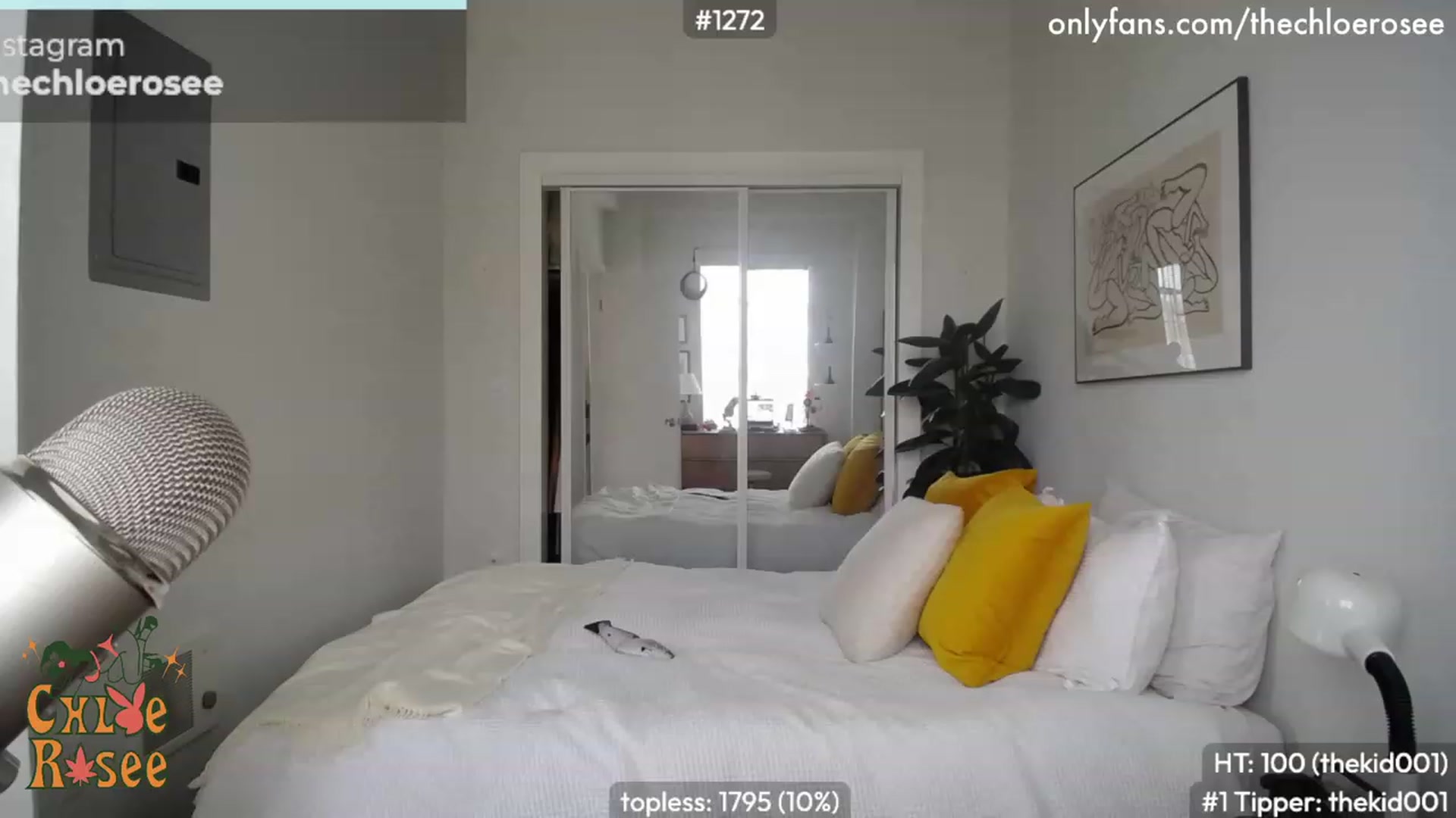 Gallery image thumbnail from ChloeRosee's myfreecams stream on, 05/18/2023, 01:51 image 2 of 20