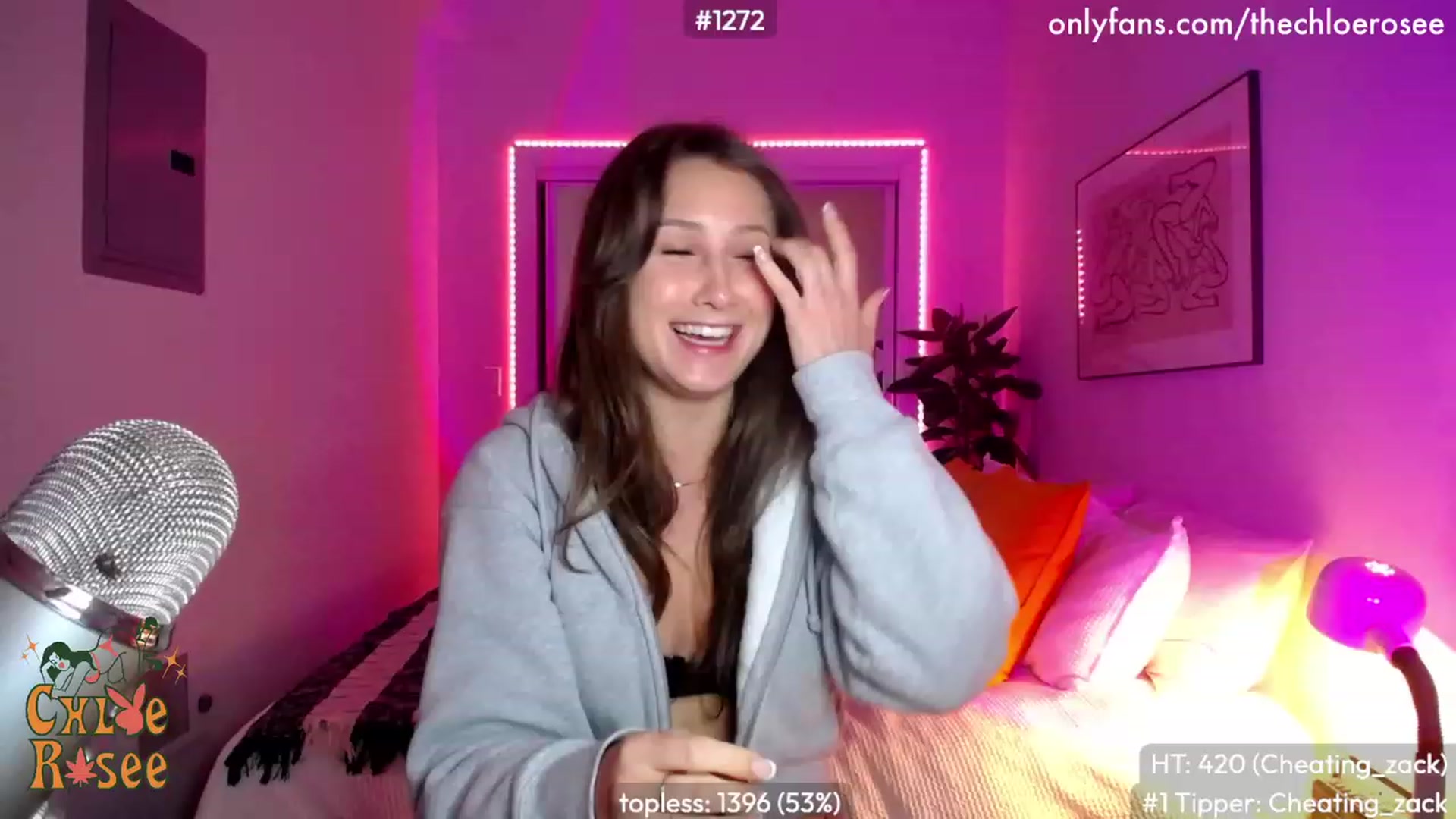 Gallery image thumbnail from ChloeRosee's myfreecams stream on, 05/25/2023, 05:07 image 12 of 20