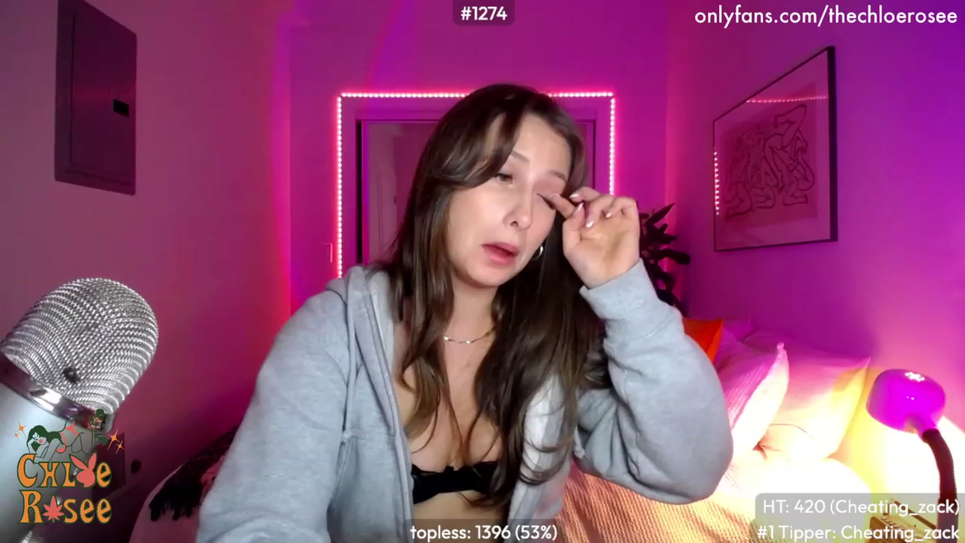 Gallery image thumbnail from ChloeRosee's myfreecams stream on, 05/25/2023, 05:07 image 17 of 20