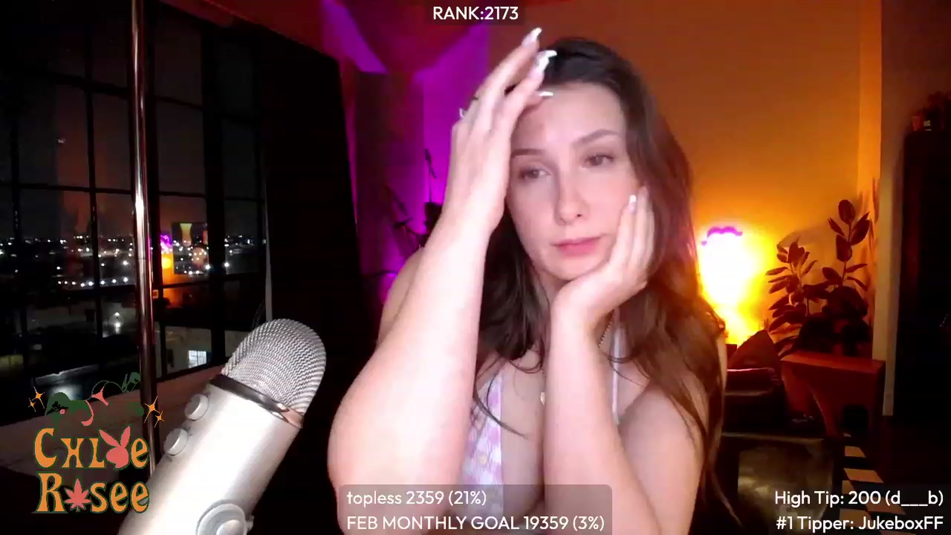 Gallery image thumbnail from ChloeRosee's myfreecams stream on, 02/27/2024, 05:50 image 13 of 20