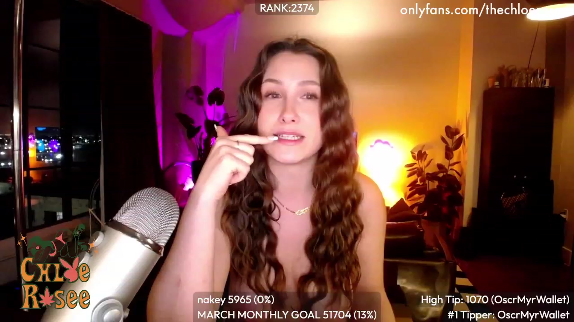 Gallery image thumbnail from ChloeRosee's myfreecams stream on, 03/12/2024, 05:22 image 5 of 20