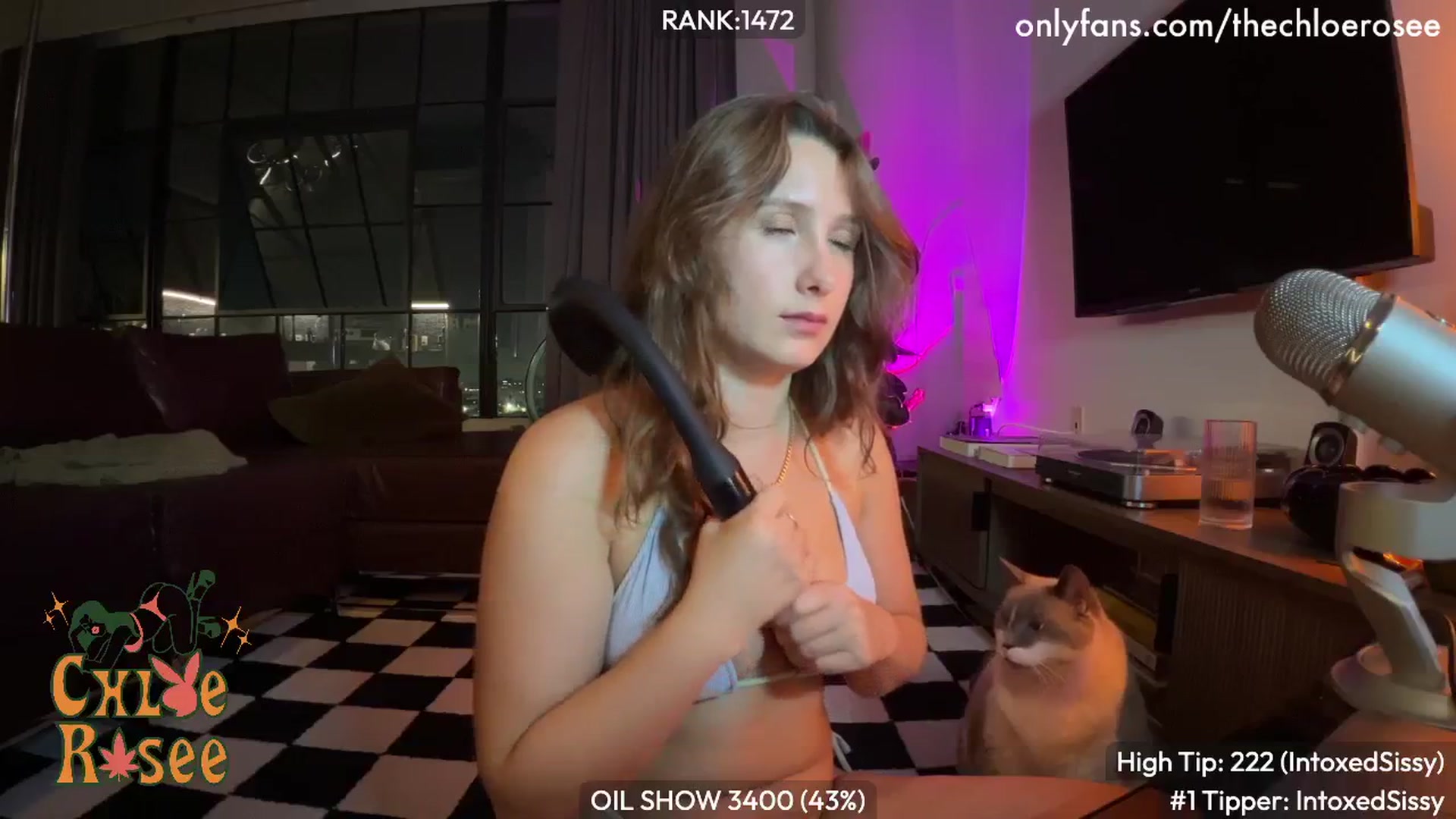 Gallery image thumbnail from ChloeRosee's myfreecams stream on, 09/02/2024, 05:14 image 14 of 20