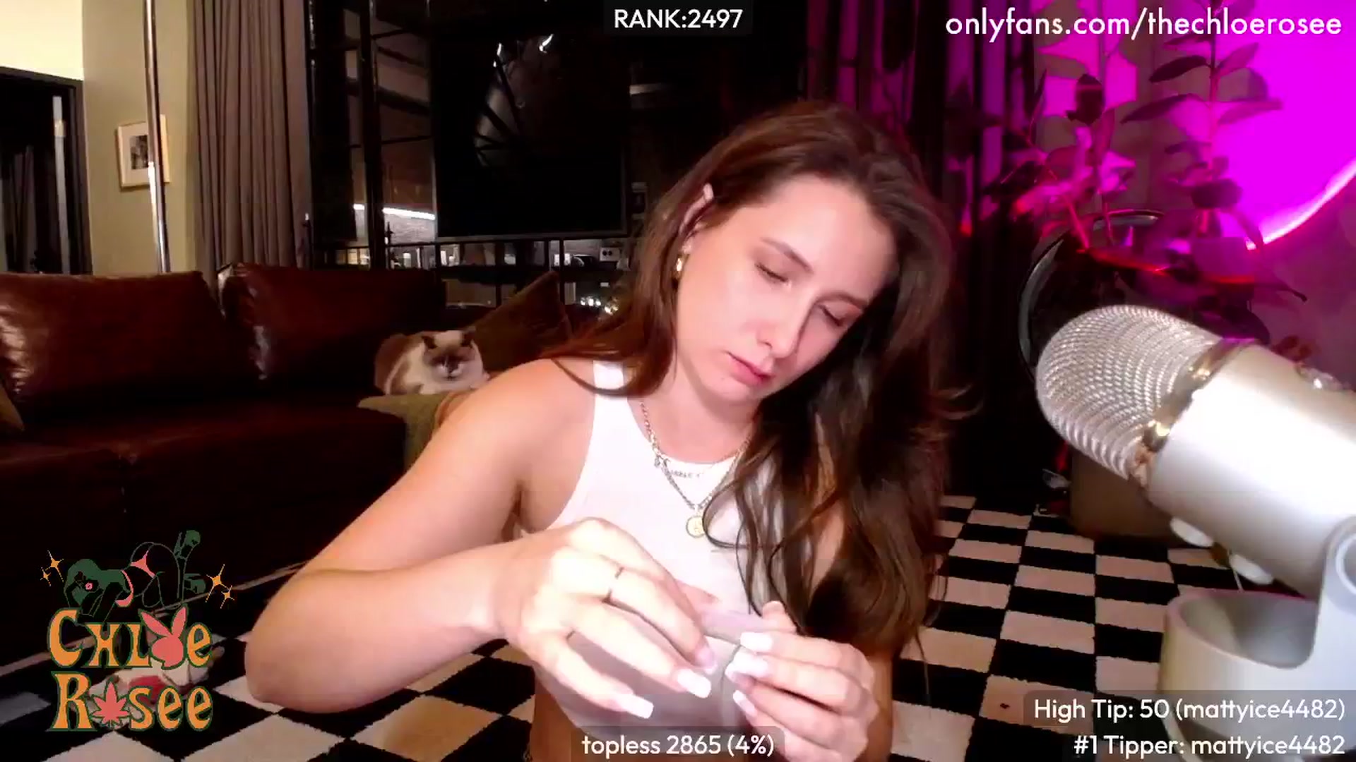 Gallery image thumbnail from ChloeRosee's myfreecams stream on, 11/22/2024, 06:17 image 9 of 20