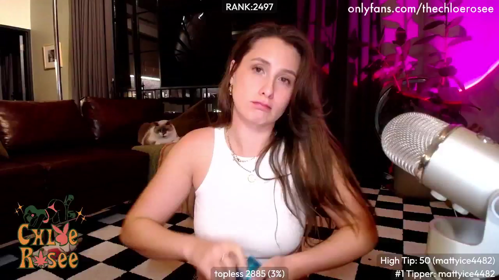 Gallery image thumbnail from ChloeRosee's myfreecams stream on, 11/22/2024, 06:17 image 5 of 20