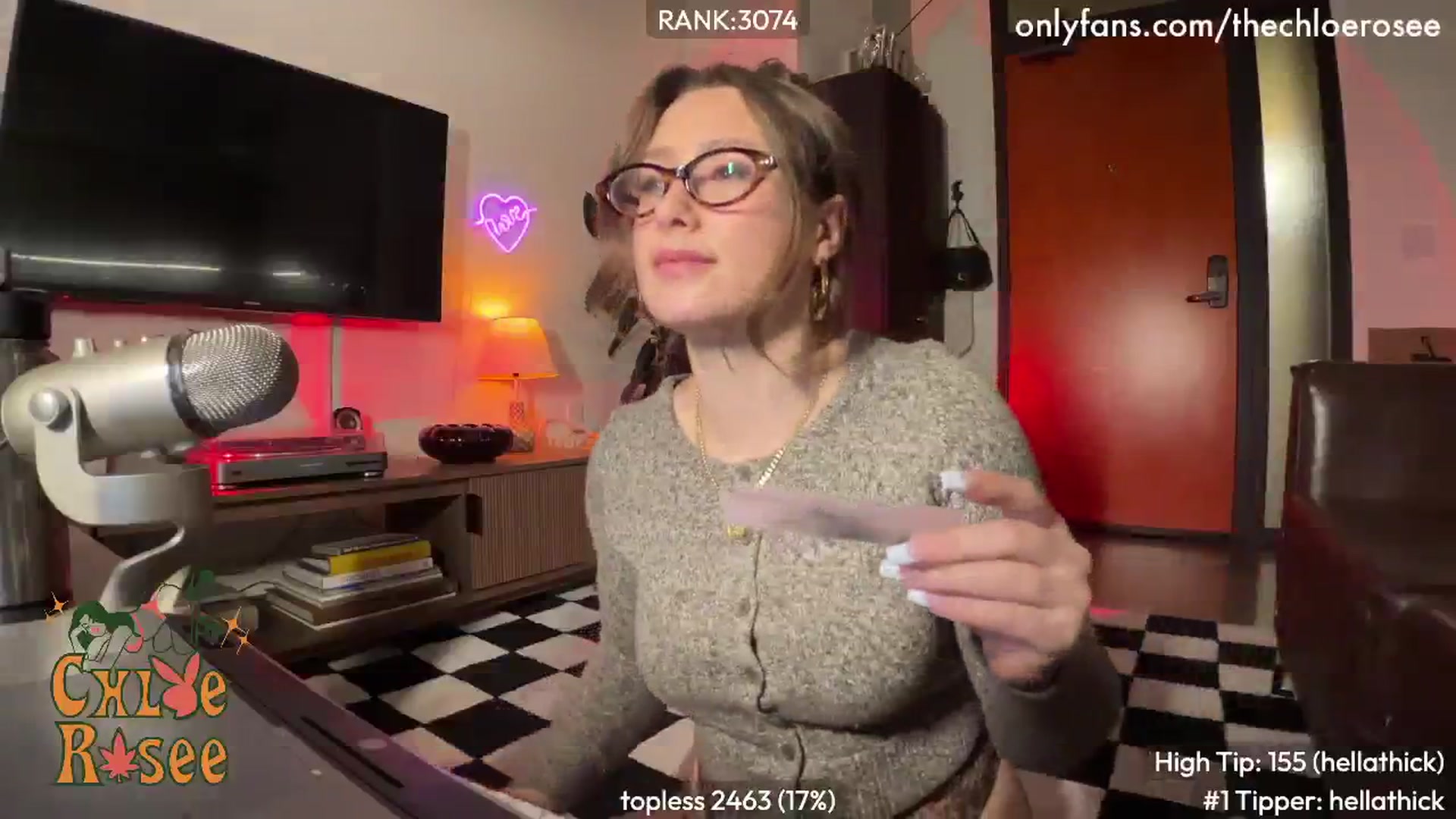 Gallery image thumbnail from ChloeRosee's myfreecams stream on, 02/17/2025, 06:11 image 2 of 20