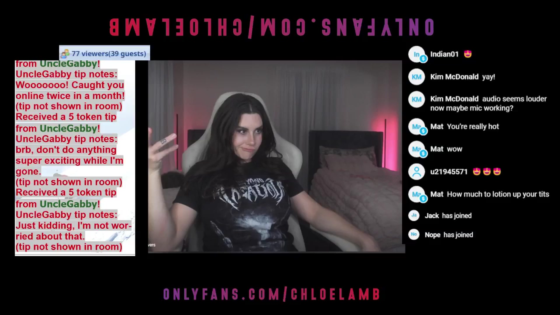 Gallery image thumbnail from Chloe_Lamb's myfreecams stream on, 12/03/2024, 24:24 image 12 of 20