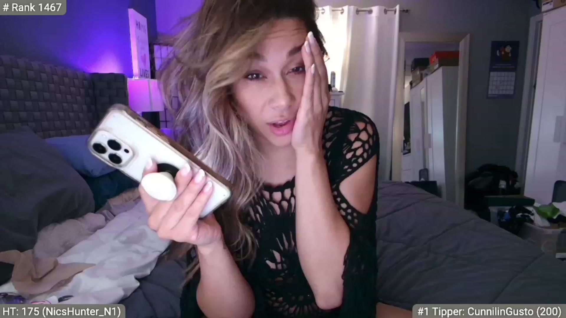 Gallery image thumbnail from Cinnabuns's myfreecams stream on, 05/13/2023, 07:19 image 14 of 20
