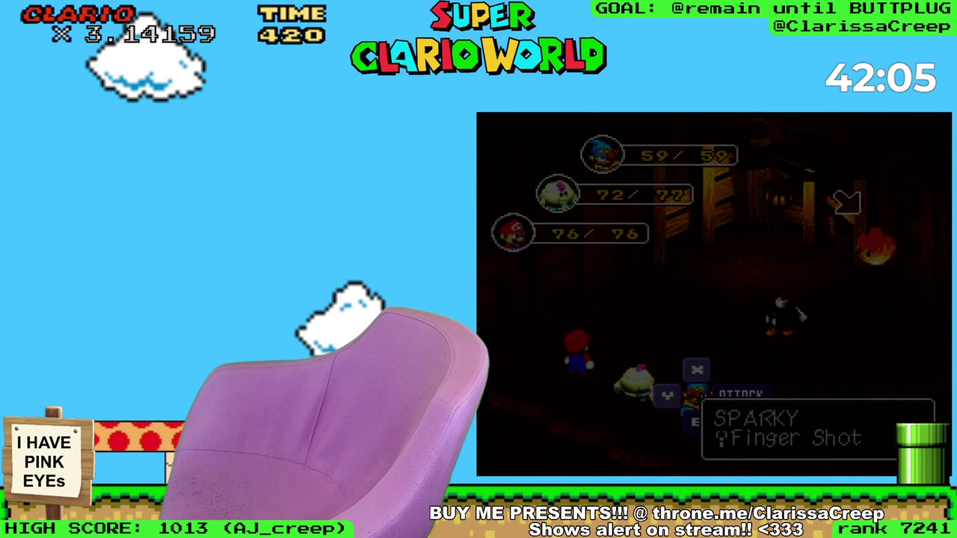 Gallery image thumbnail from ClarissaCreep's myfreecams stream on, 01/01/2023, 08:54 image 1 of 20