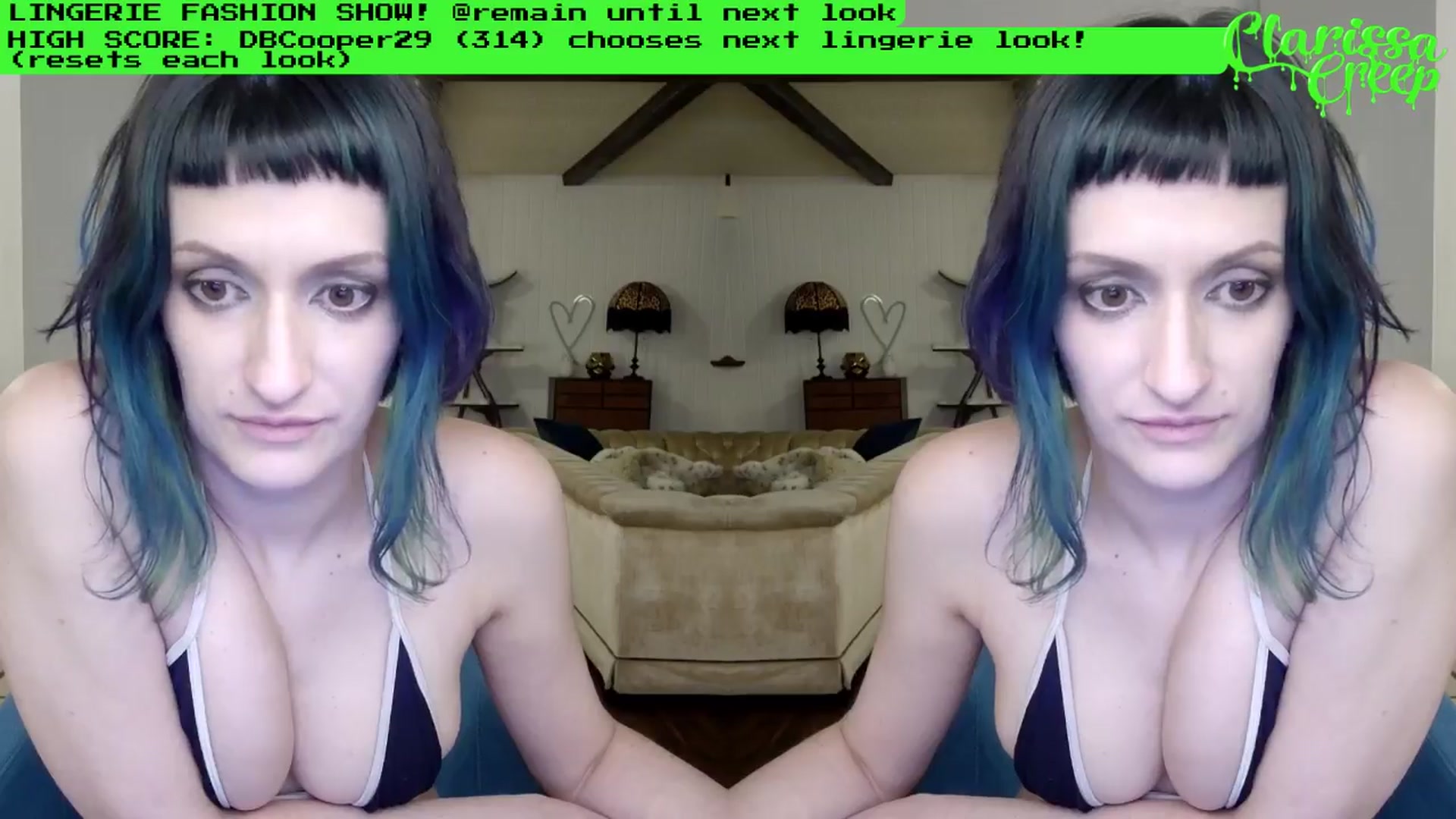 Gallery image thumbnail from ClarissaCreep's myfreecams stream on, 03/30/2024, 10:02 image 20 of 20