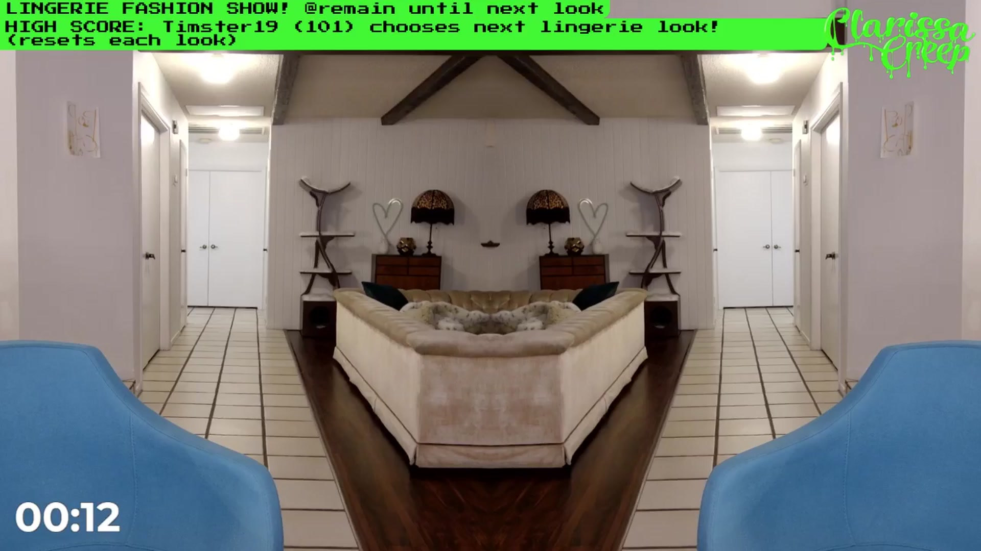 Gallery image thumbnail from ClarissaCreep's myfreecams stream on, 03/30/2024, 10:02 image 1 of 20