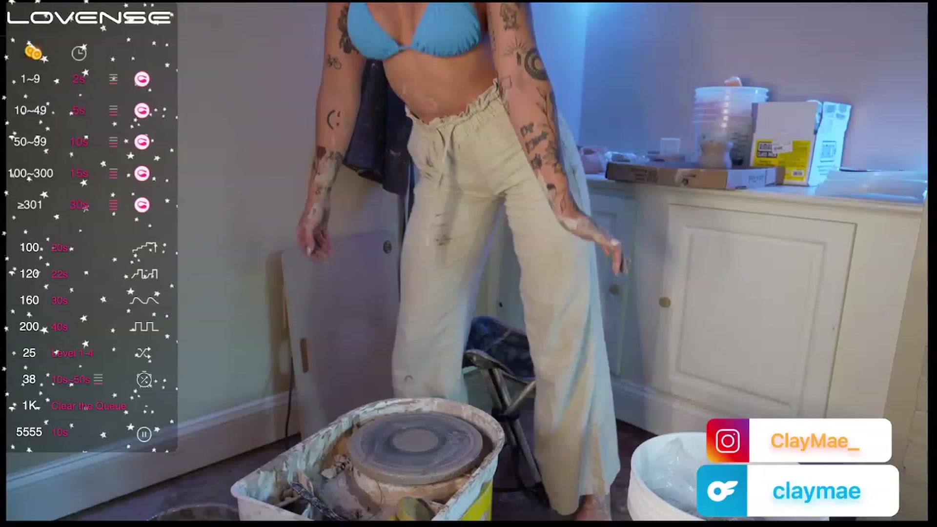 Gallery image thumbnail from ClayMae011's myfreecams stream on, 07/31/2023, 22:58 image 18 of 20