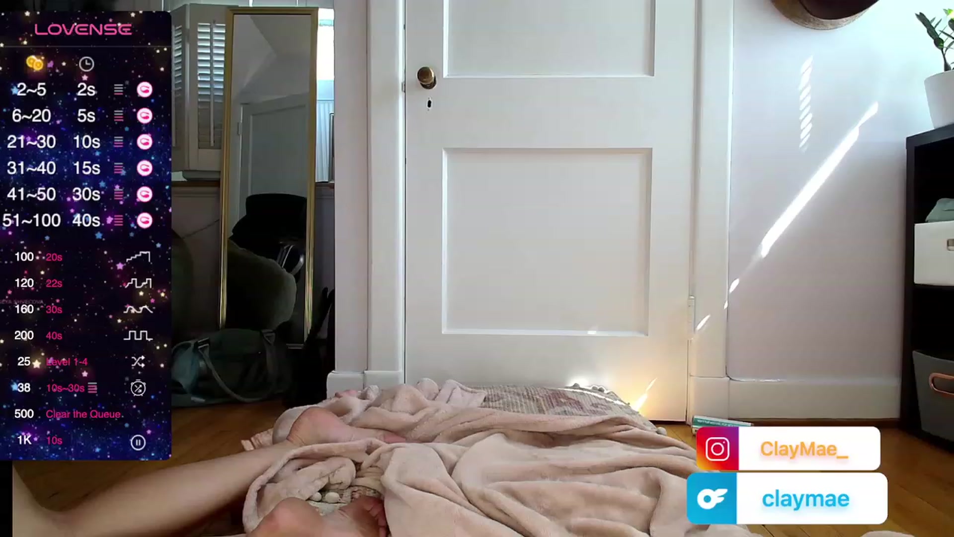 Gallery image thumbnail from ClayMae011's myfreecams stream on, 09/02/2023, 19:10 image 19 of 20