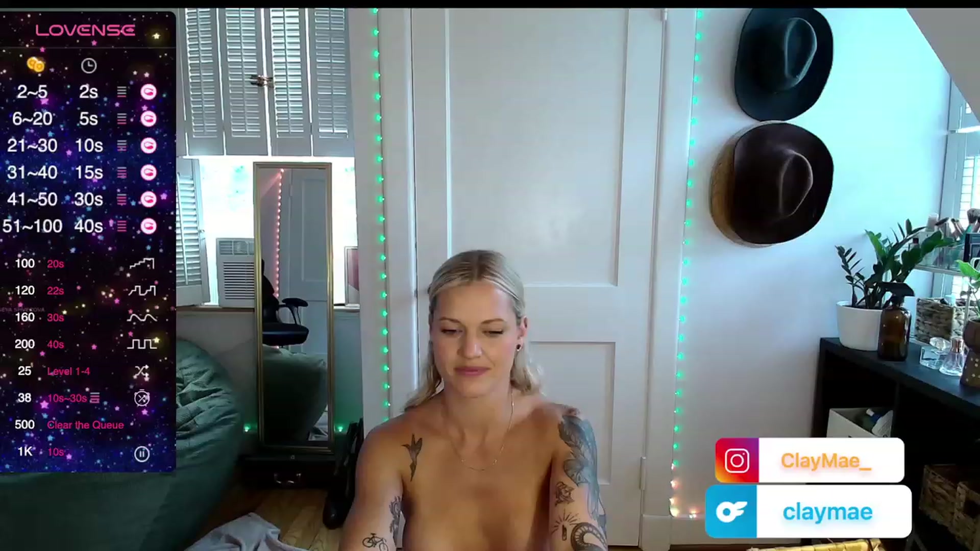 Gallery image thumbnail from ClayMae011's myfreecams stream on, 09/06/2023, 16:53 image 18 of 20