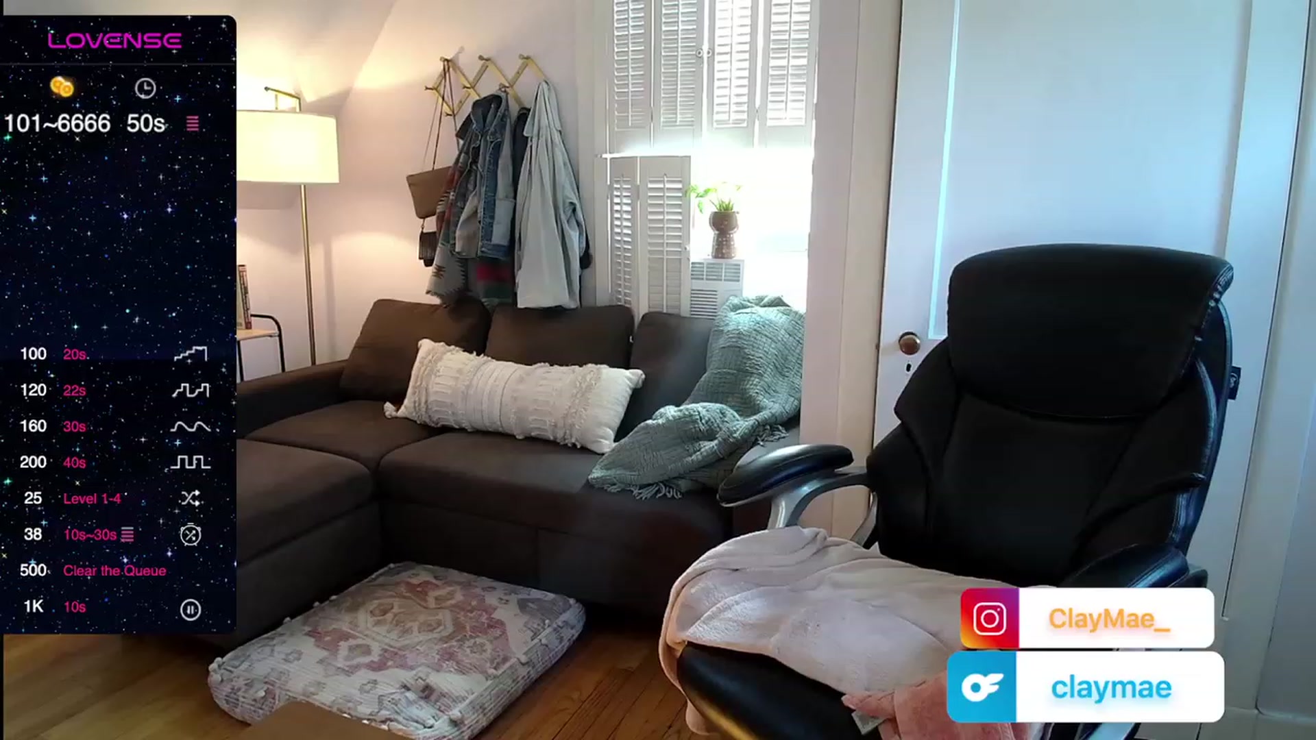 Gallery image thumbnail from ClayMae011's myfreecams stream on, 09/29/2023, 14:25 image 5 of 20