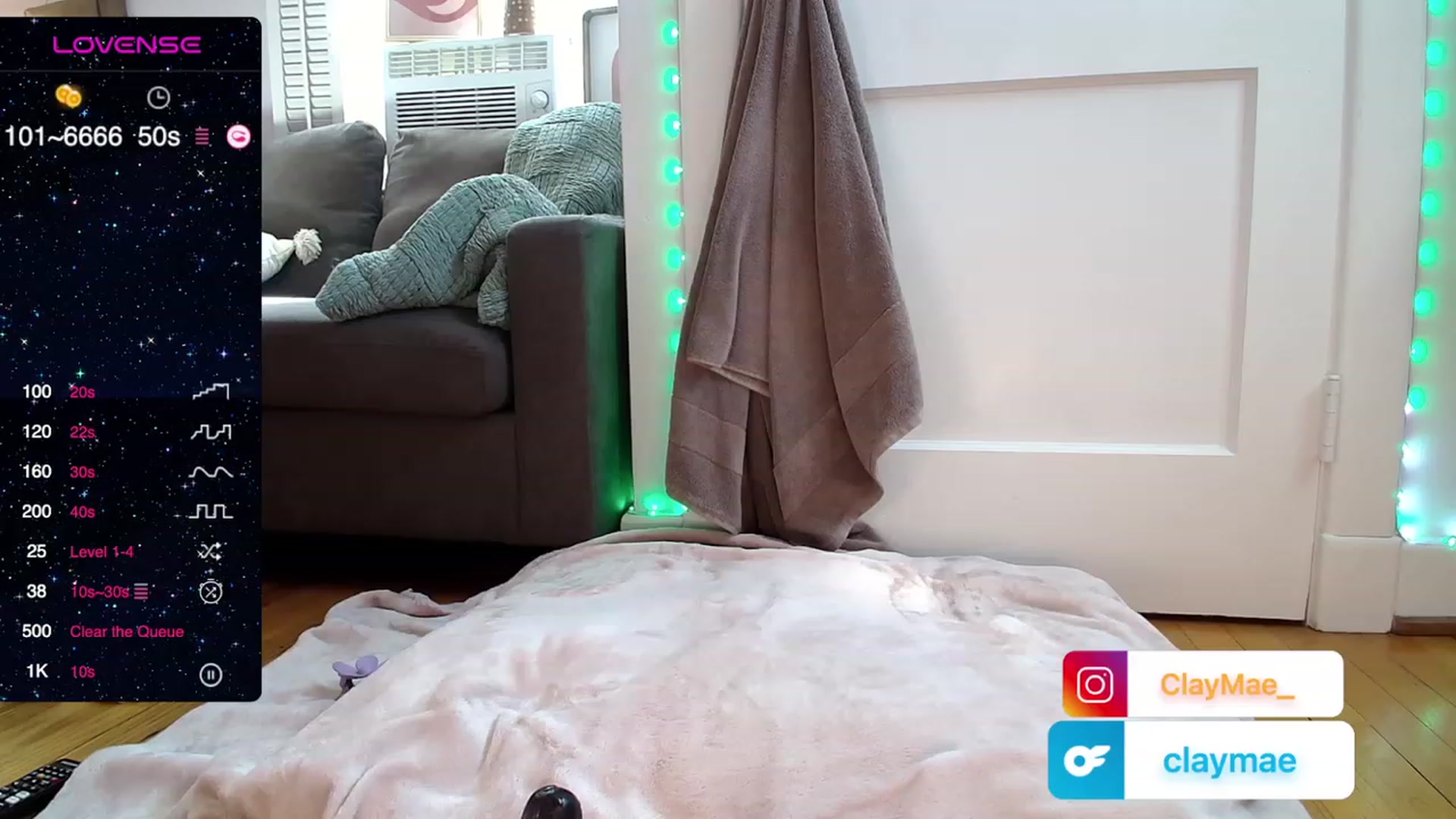 Gallery image thumbnail from ClayMae011's myfreecams stream on, 10/02/2023, 15:57 image 14 of 20