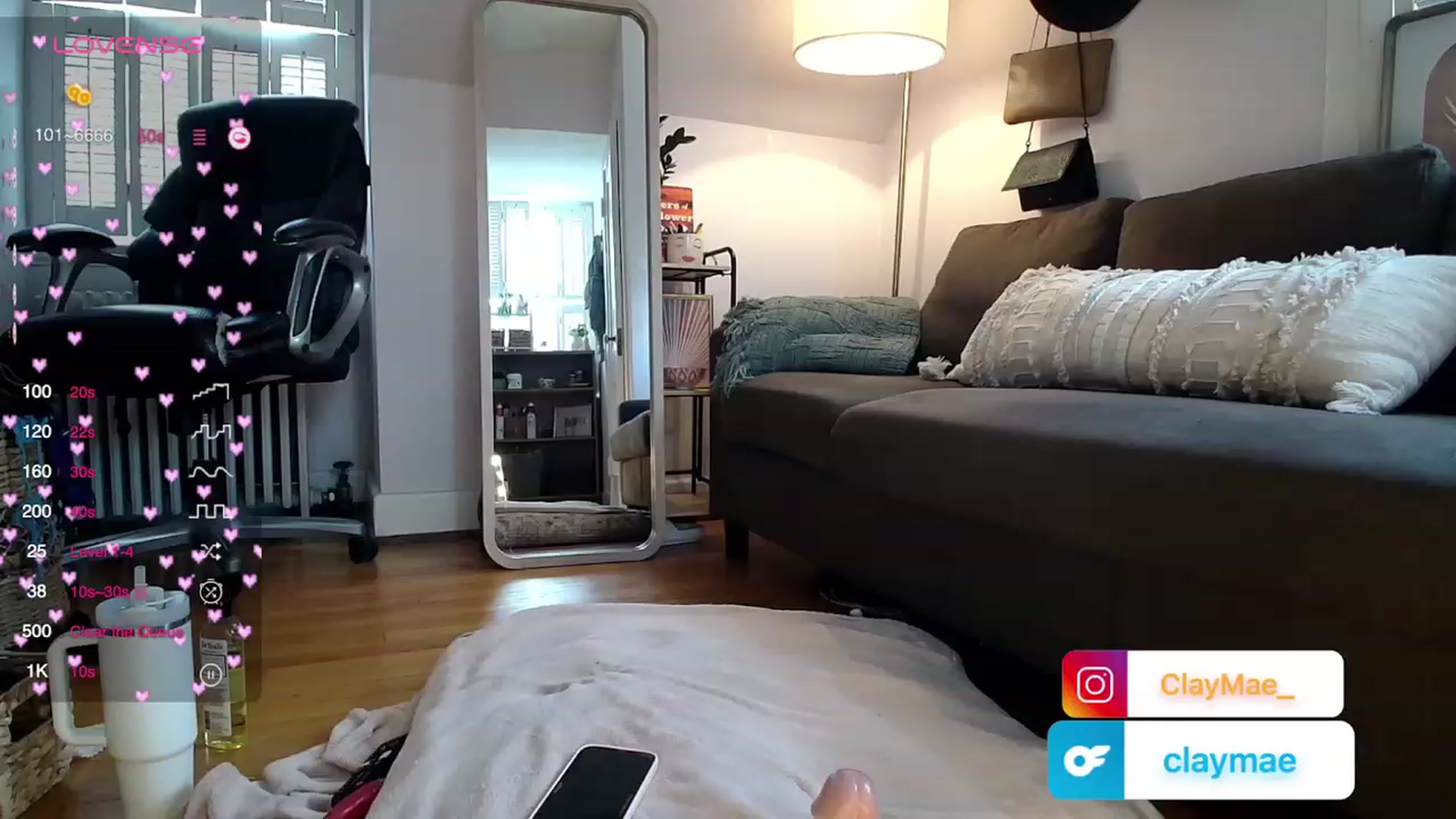 Gallery image thumbnail from ClayMae011's myfreecams stream on, 11/09/2023, 18:18 image 20 of 20