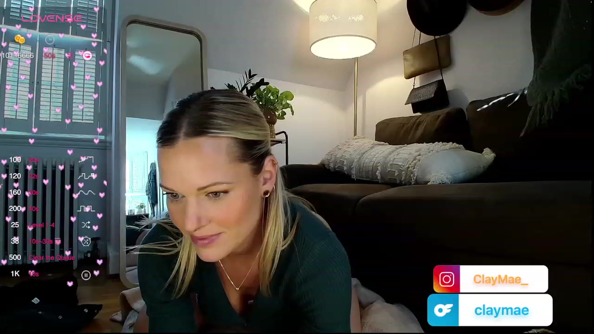 Gallery image thumbnail from ClayMae011's myfreecams stream on, 11/14/2023, 17:33 image 5 of 20