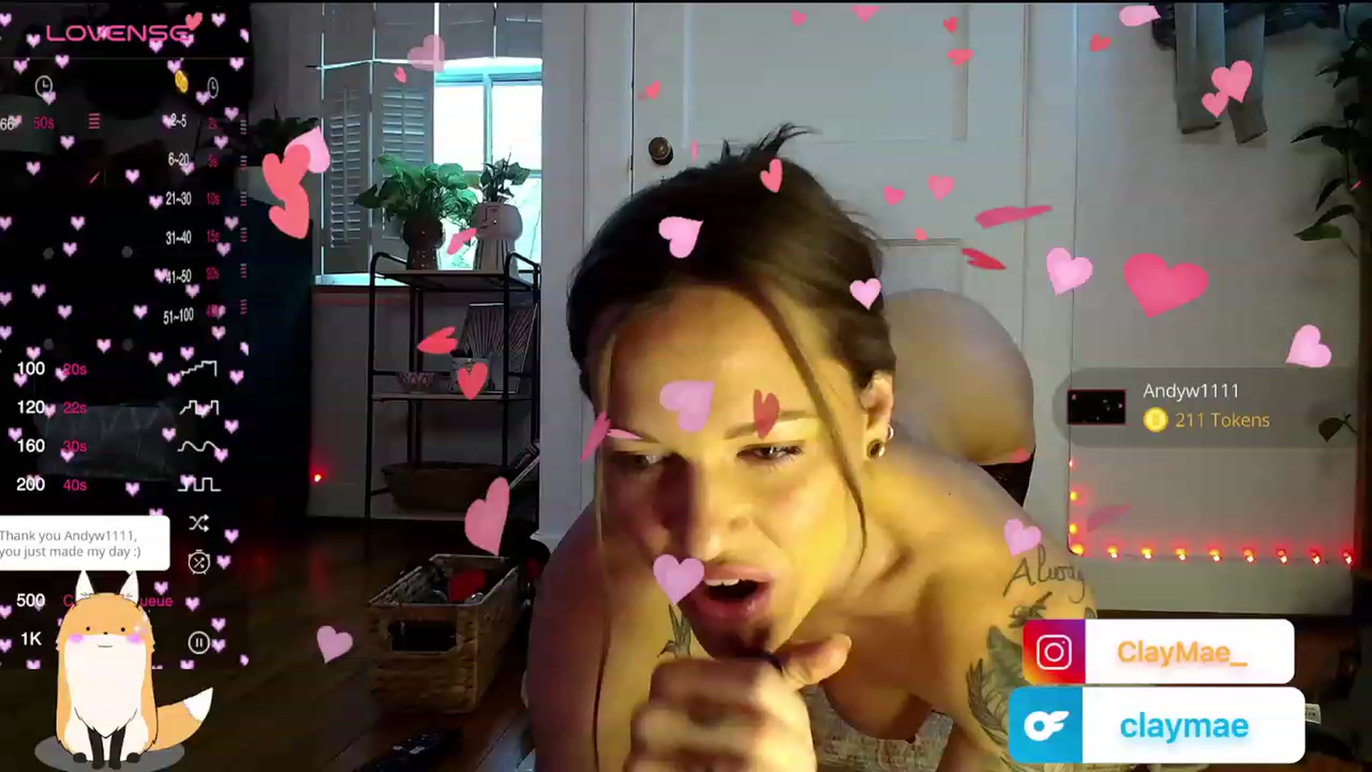 Gallery image thumbnail from ClayMae011's myfreecams stream on, 01/09/2024, 16:54 image 19 of 20