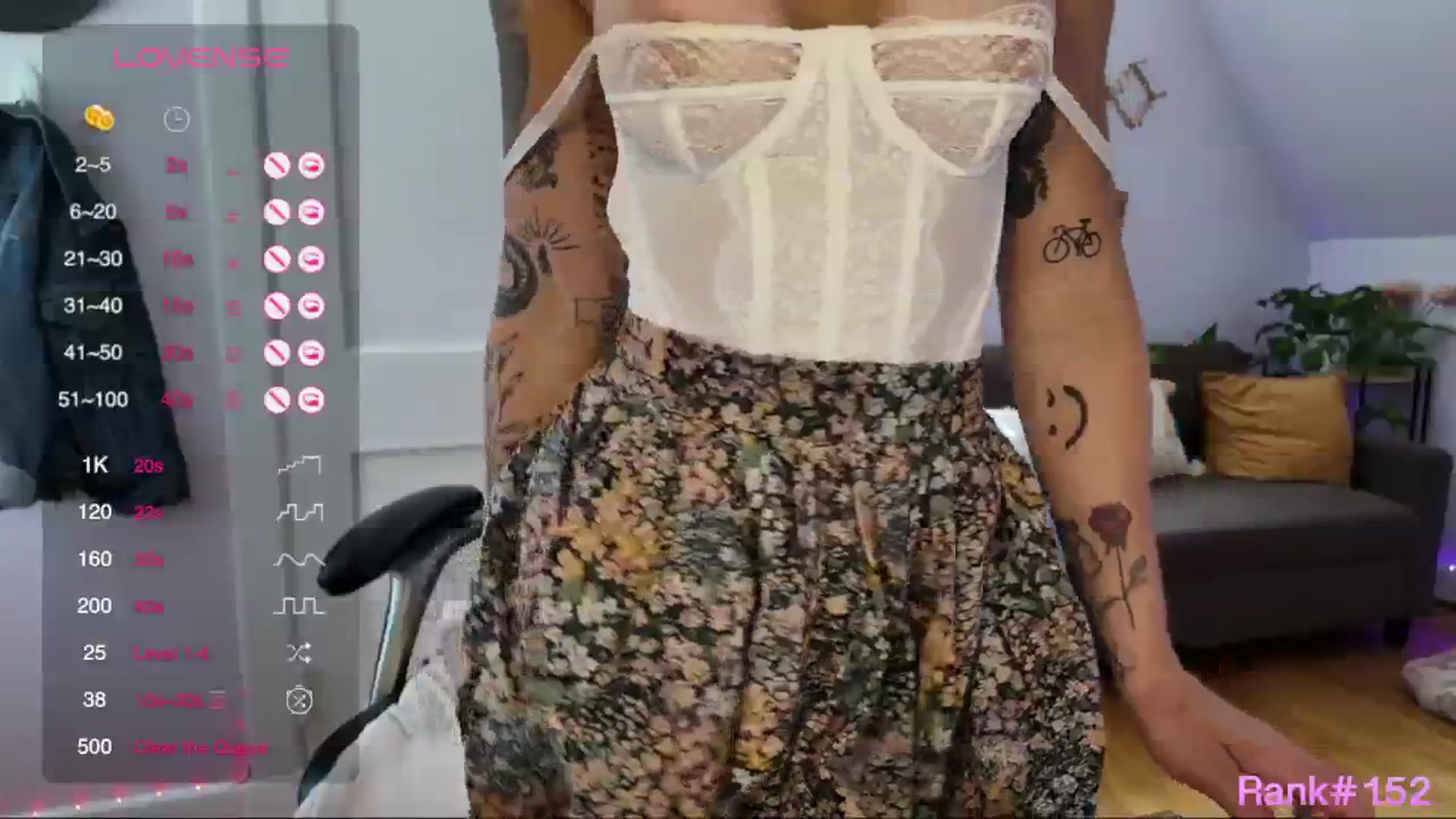 Gallery image thumbnail from ClayMae011's myfreecams stream on, 05/03/2024, 17:05 image 10 of 20