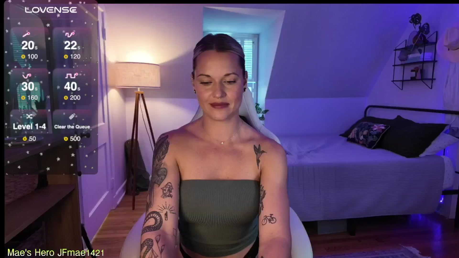 Gallery image thumbnail from ClayMae011's myfreecams stream on, 10/16/2024, 20:26 image 8 of 20