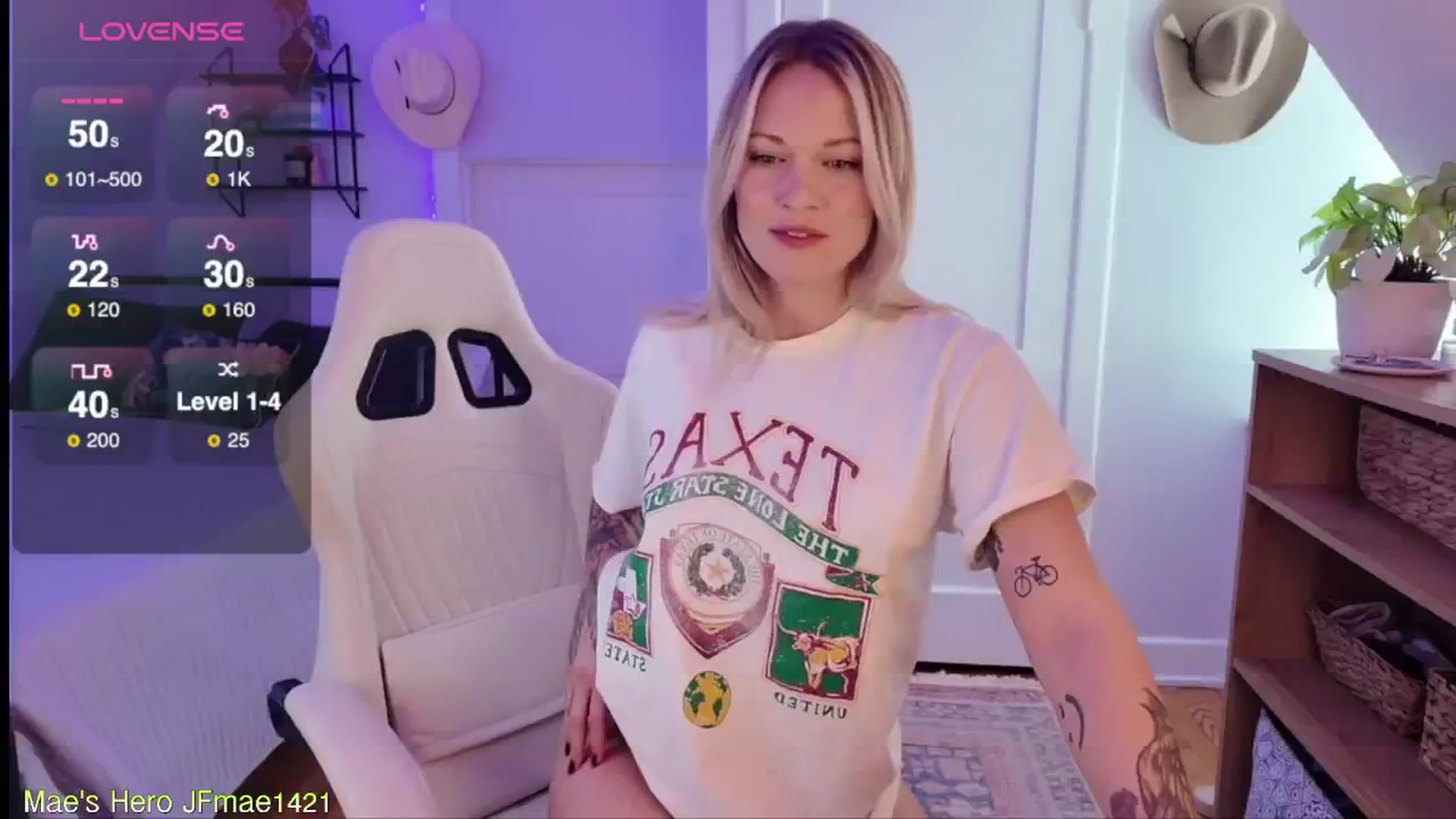 Gallery image thumbnail from ClayMae011's myfreecams stream on, 10/25/2024, 17:36 image 5 of 20