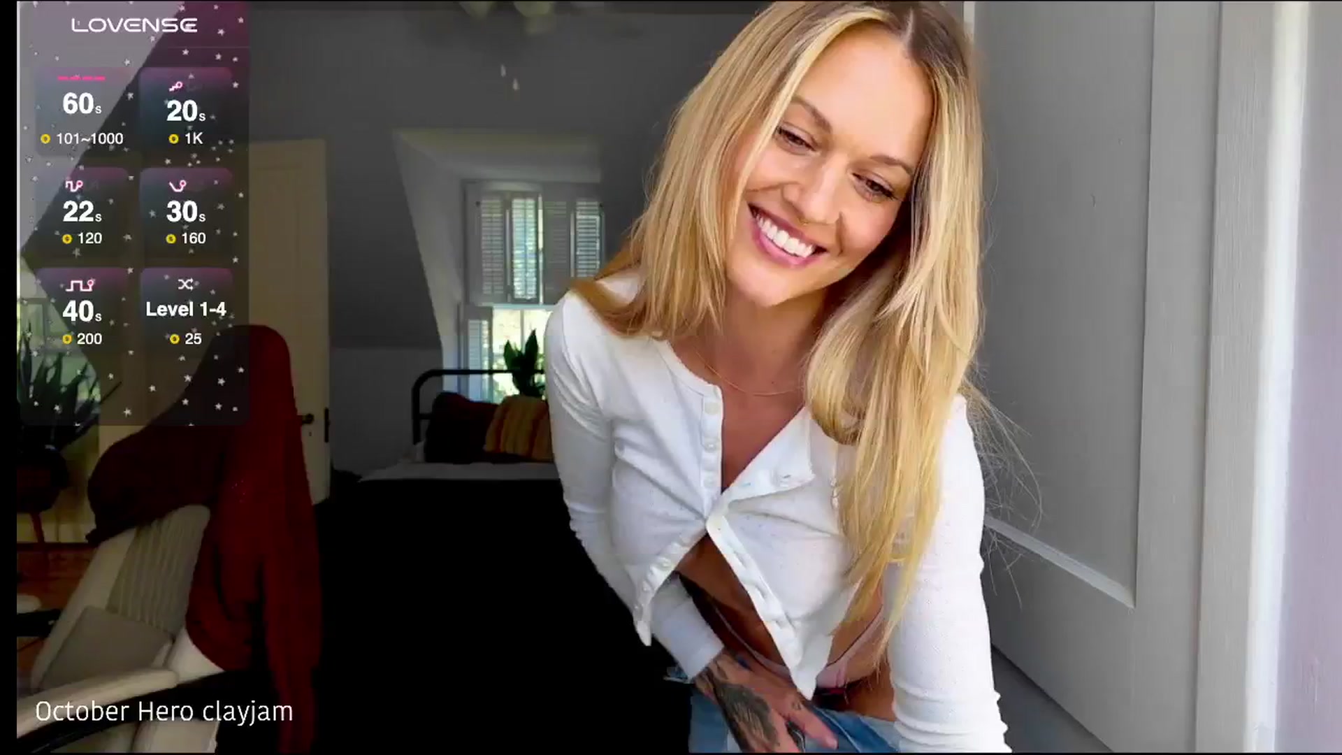 Gallery image thumbnail from ClayMae011's myfreecams stream on, 10/03/2025, 16:56 image 9 of 20