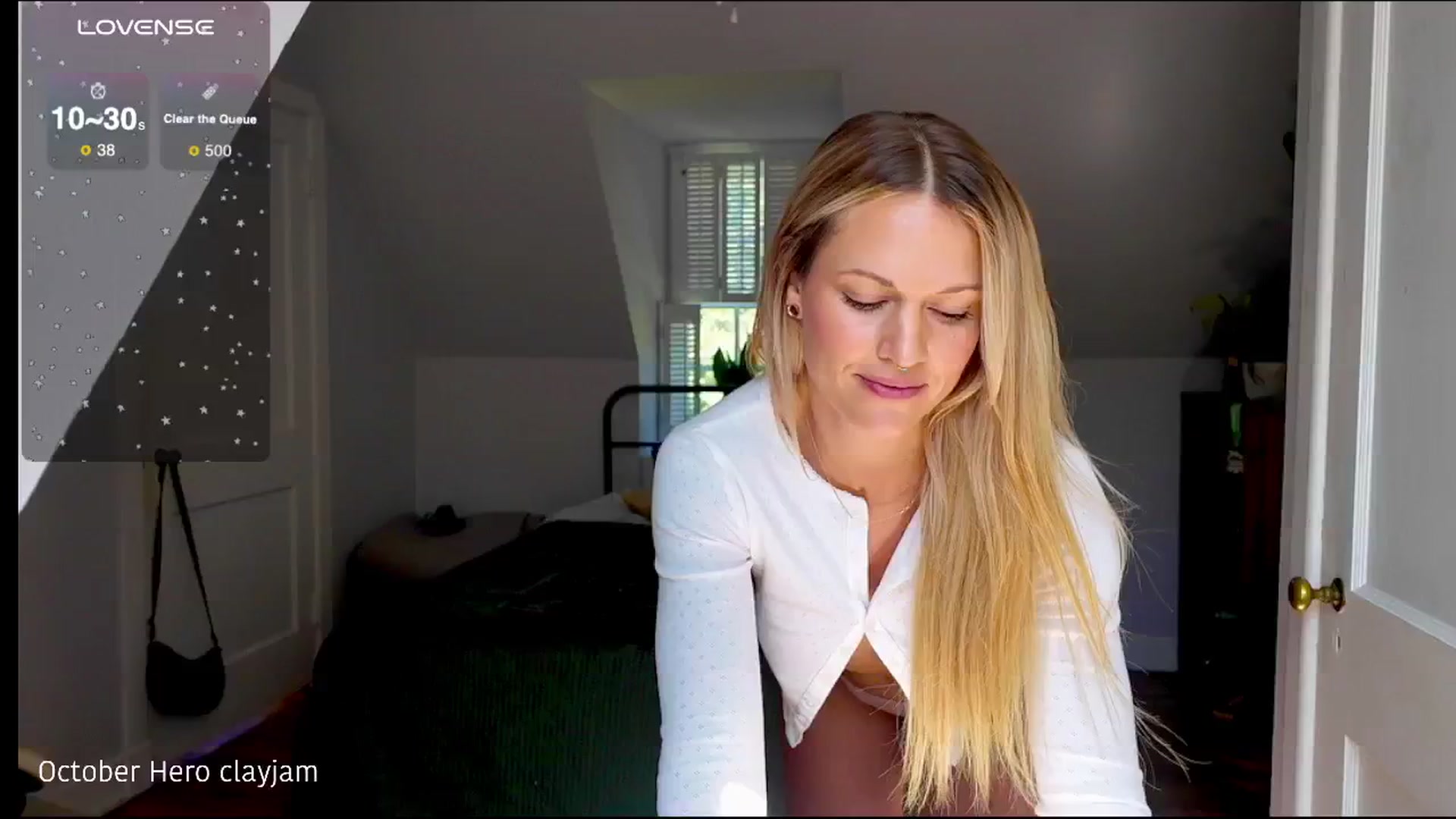 Gallery image thumbnail from ClayMae011's myfreecams stream on, 10/03/2025, 19:07 image 1 of 20