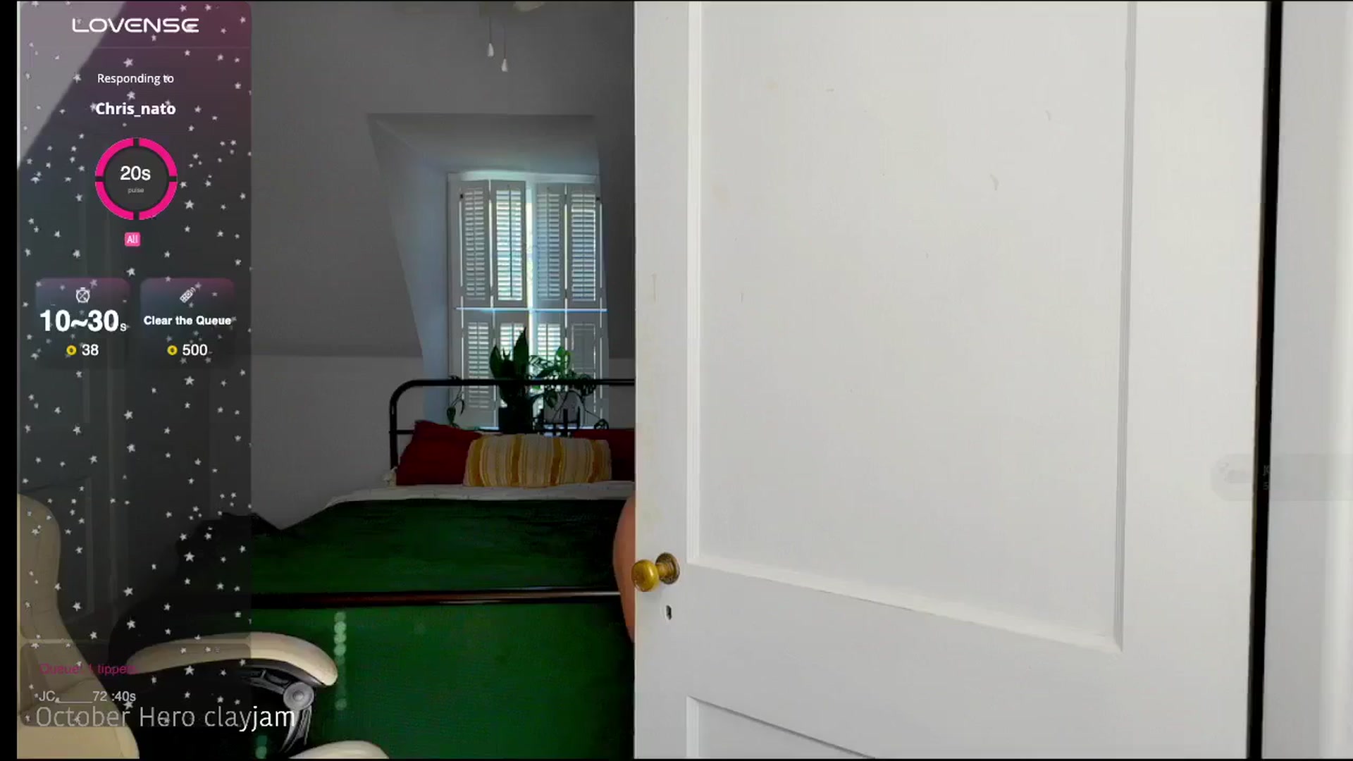 Gallery image thumbnail from ClayMae011's myfreecams stream on, 10/16/2025, 19:58 image 19 of 20