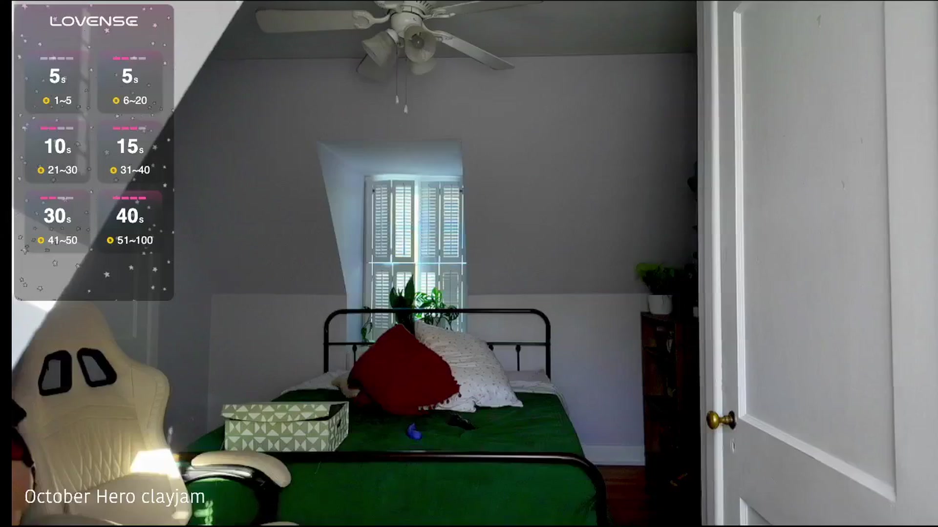Gallery image thumbnail from ClayMae011's myfreecams stream on, 10/22/2025, 20:59 image 7 of 20