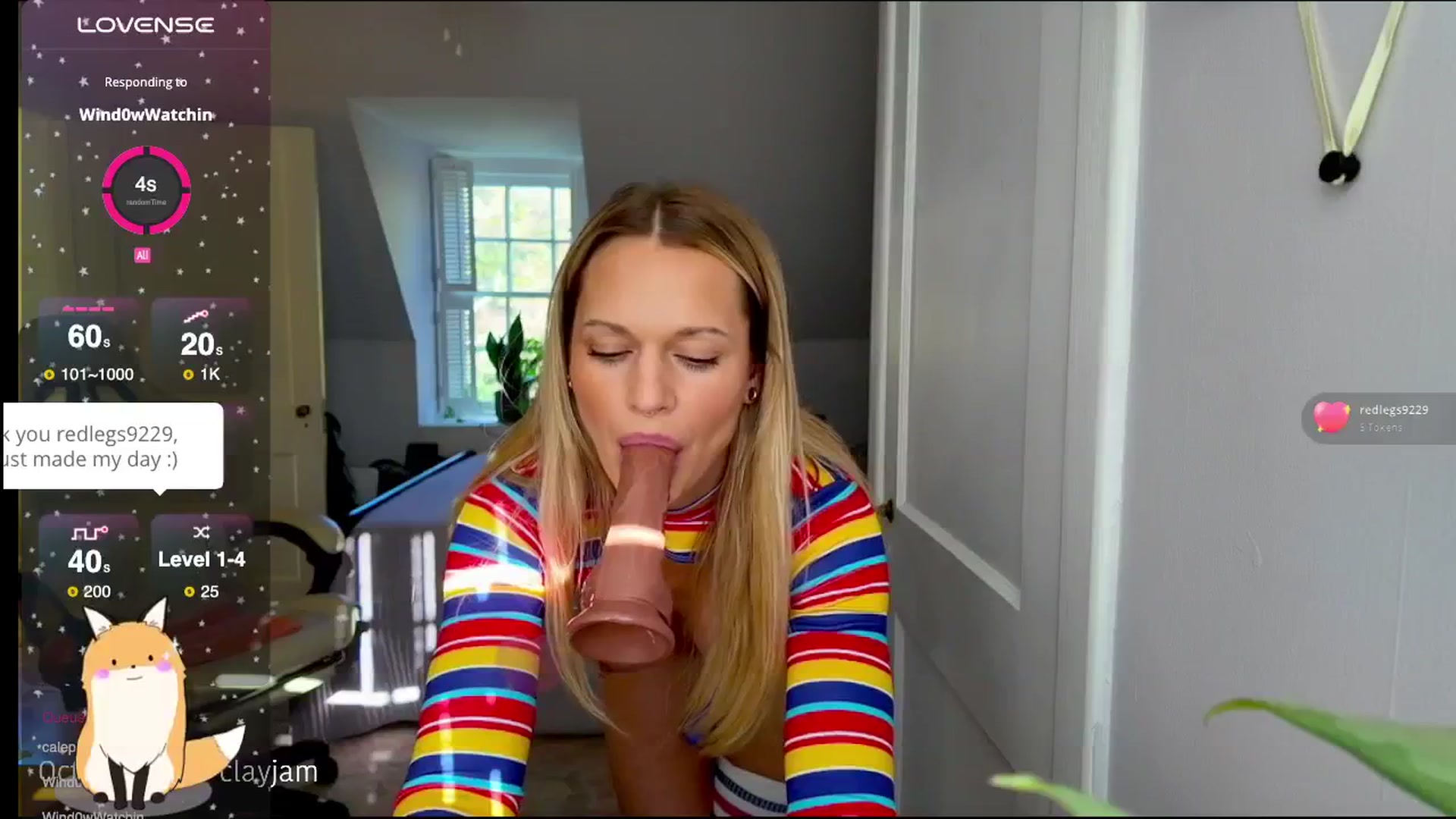 Gallery image thumbnail from ClayMae011's myfreecams stream on, 10/30/2025, 20:26 image 12 of 20