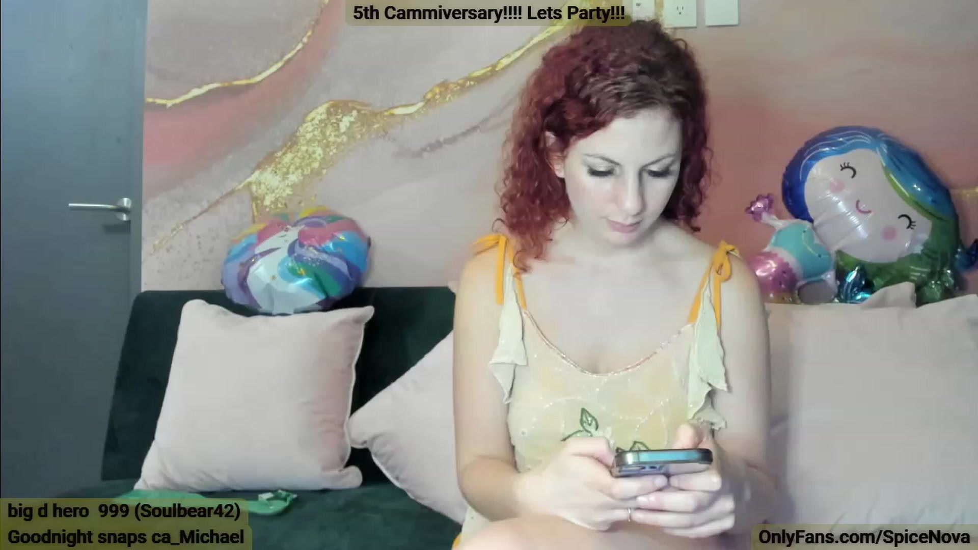 Gallery image thumbnail from CloeAbigail's myfreecams stream on, 05/15/2023, 02:20 image 9 of 20