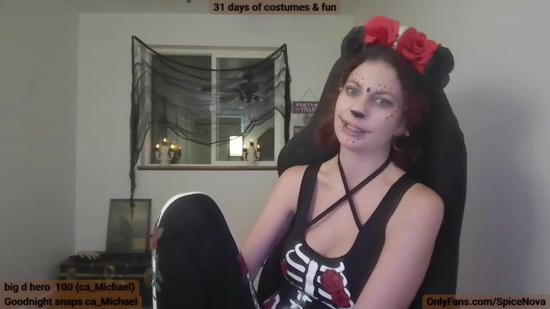 Gallery image thumbnail from CloeAbigail's myfreecams stream on, 10/04/2023, 03:51 image 18 of 20