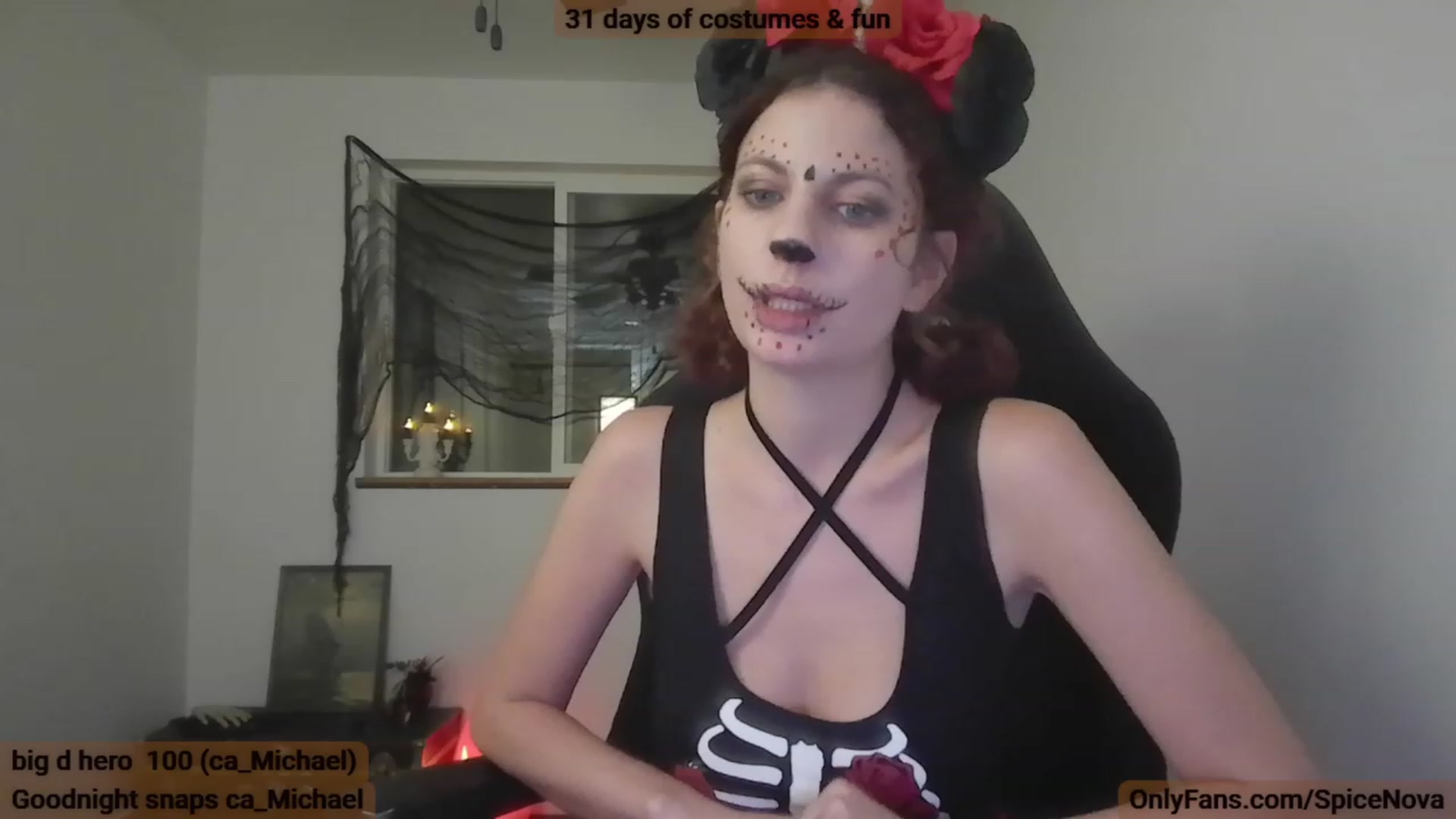 Gallery image thumbnail from CloeAbigail's myfreecams stream on, 10/04/2023, 03:51 image 7 of 20
