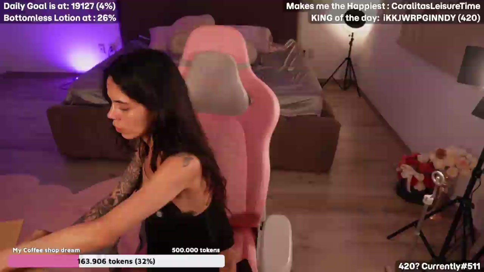 Gallery image thumbnail from Coralita's myfreecams stream on, 07/29/2026, 02:23 image 12 of 20