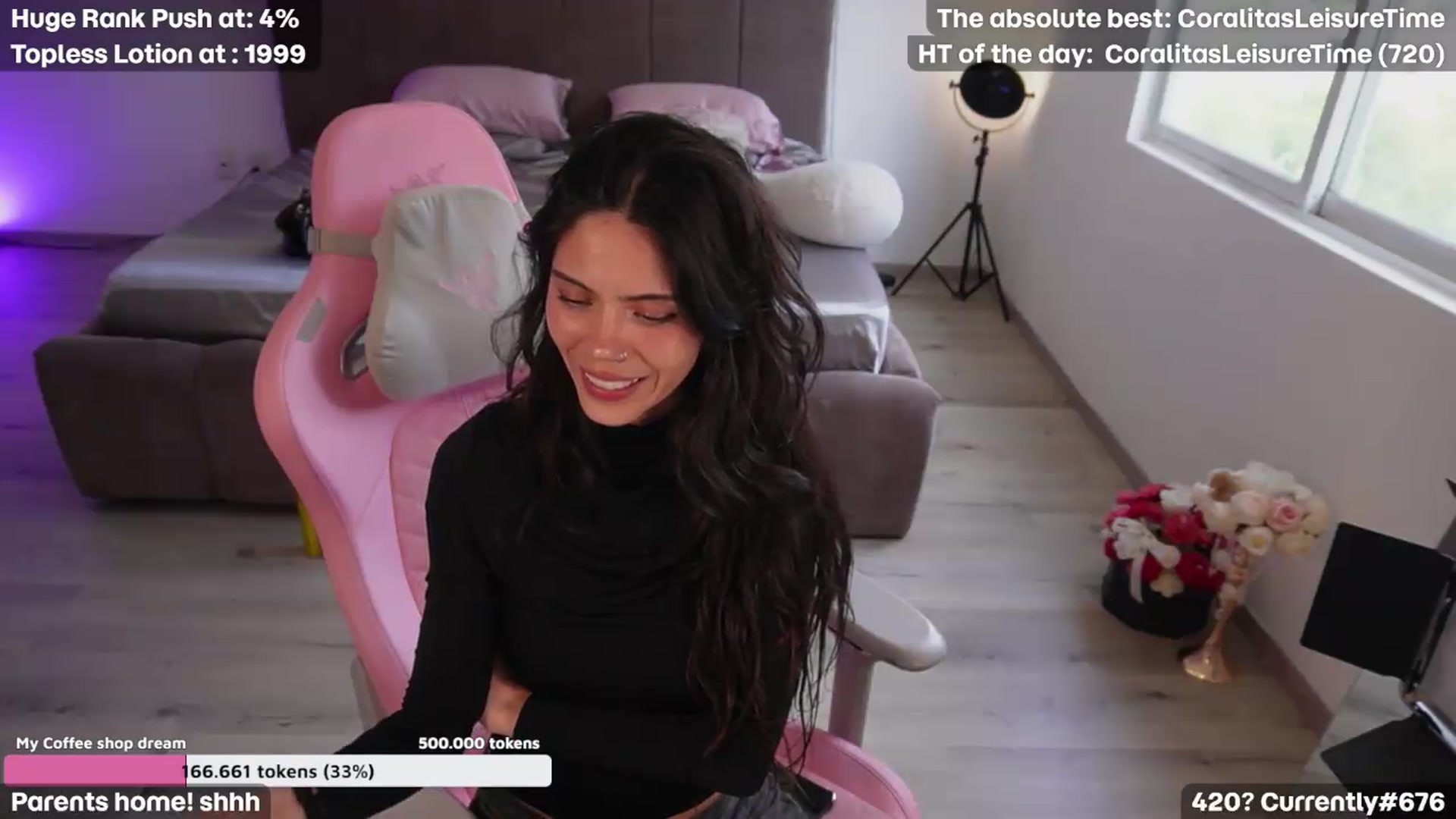 Gallery image thumbnail from Coralita's myfreecams stream on, 08/01/2026, 23:03 image 11 of 20