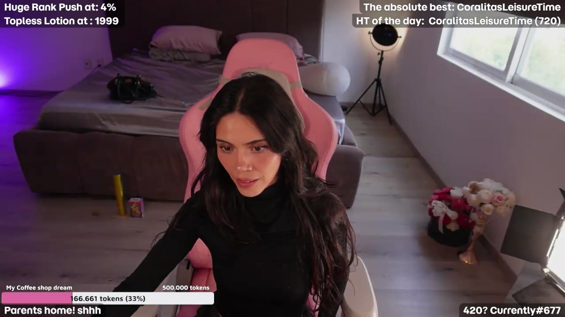 Gallery image thumbnail from Coralita's myfreecams stream on, 08/01/2026, 23:03 image 12 of 20