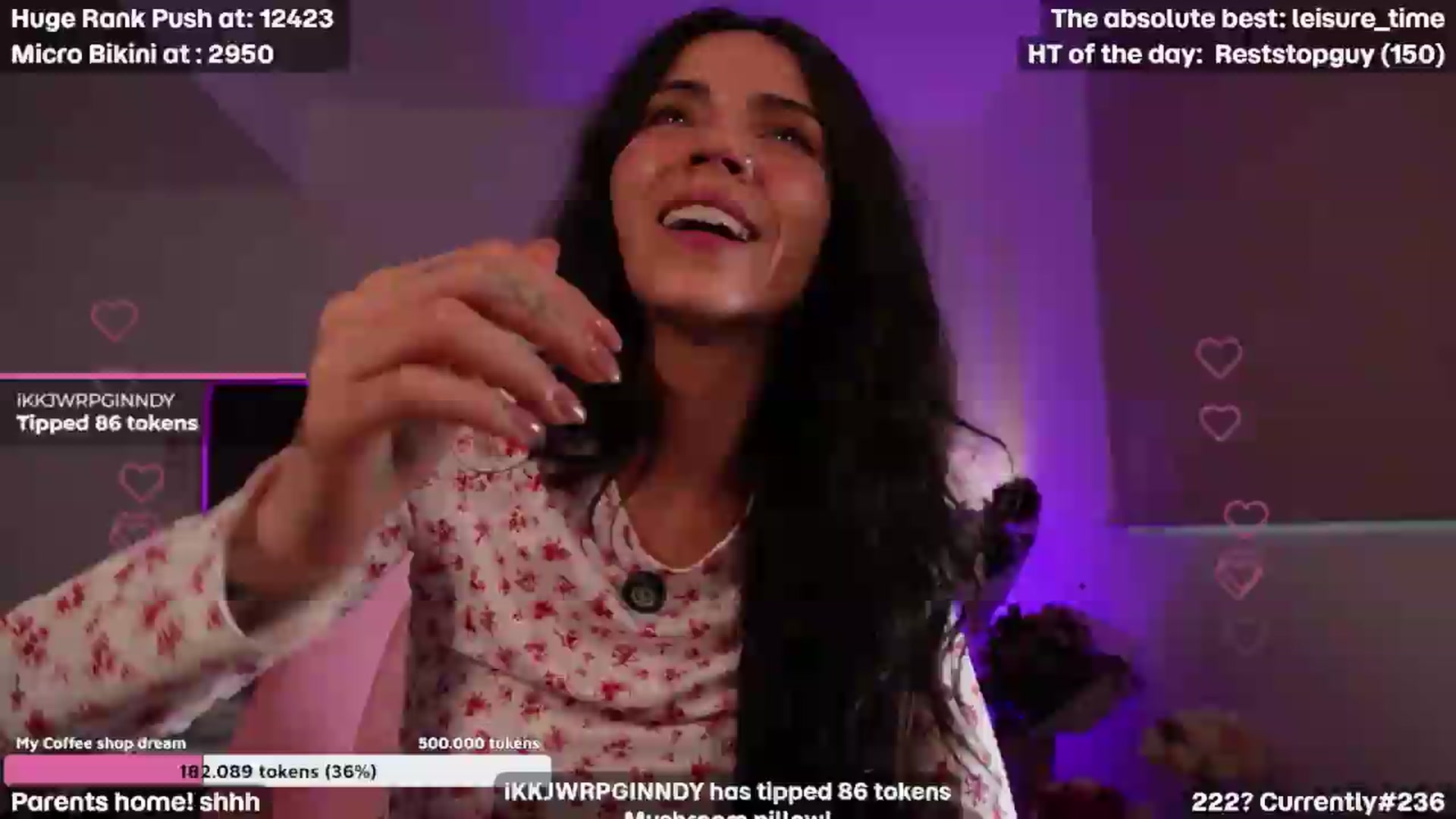 Gallery image thumbnail from Coralita's myfreecams stream on, 08/05/2026, 24:27 image 17 of 20