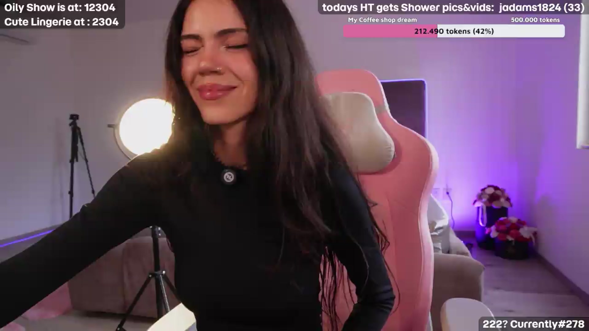 Gallery image thumbnail from Coralita's myfreecams stream on, 08/24/2026, 21:12 image 7 of 20